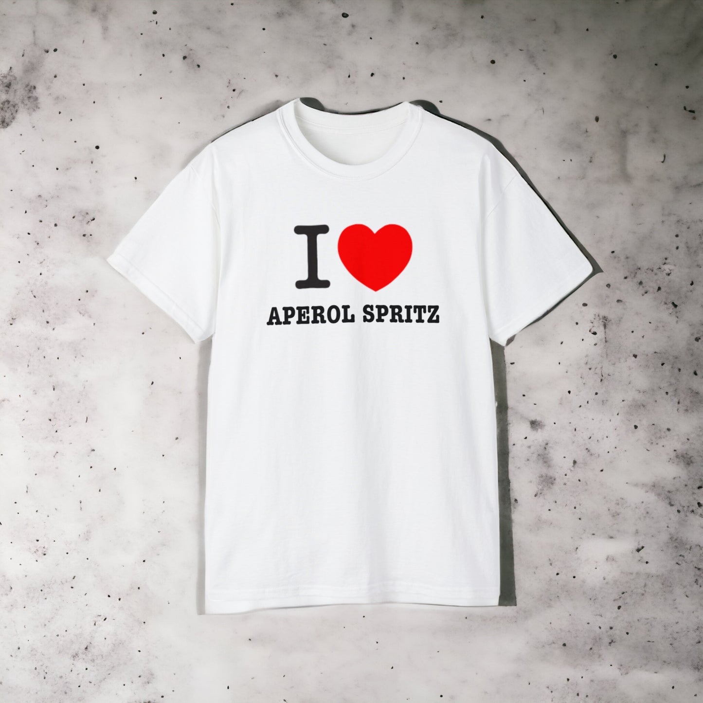 I Love Aperol Spritz - Unisex Ultra Cotton White Tee