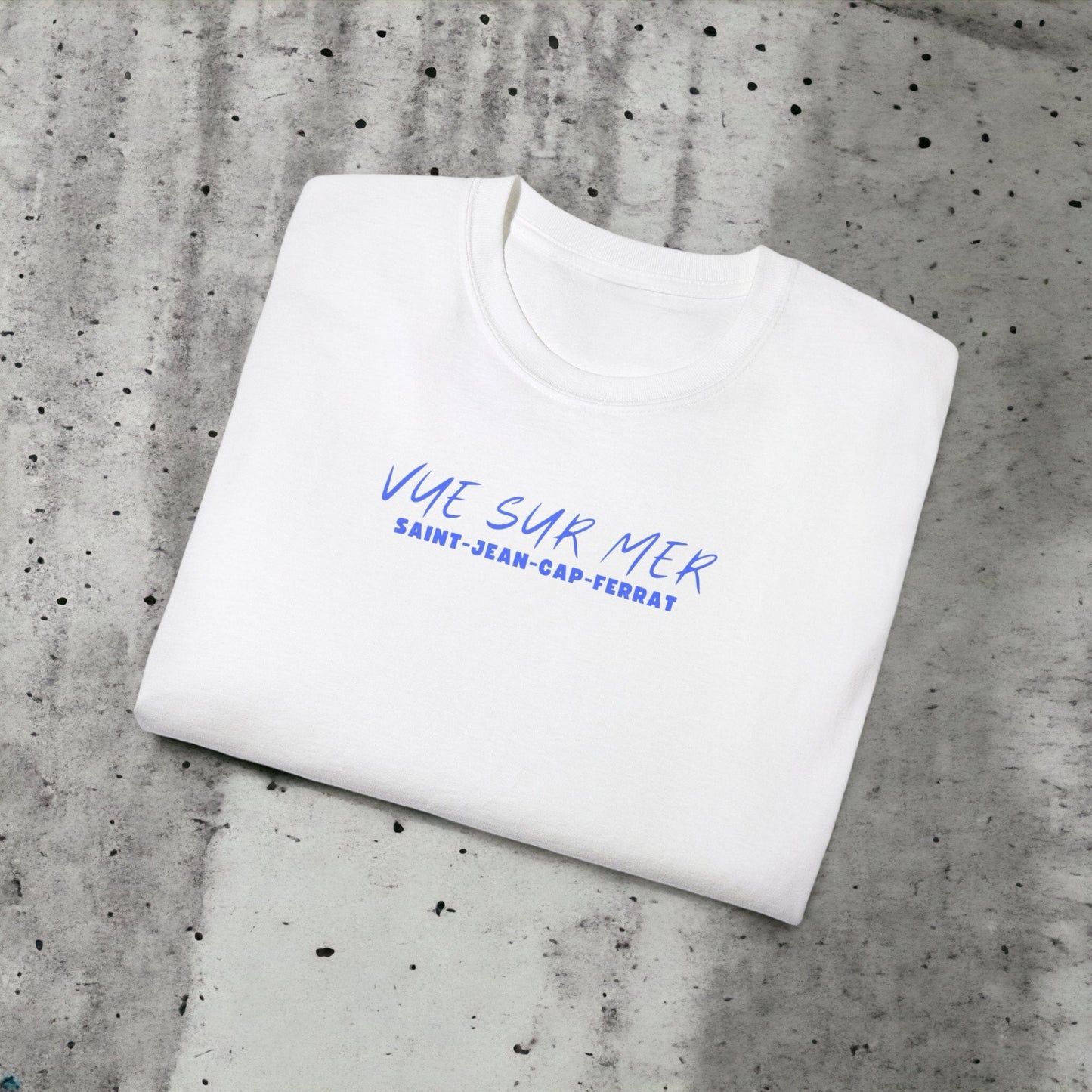 Vue de Saint-Jean-Cap-Ferrat - Unisex Ultra Cotton White, Pink, Black or Grey Tee