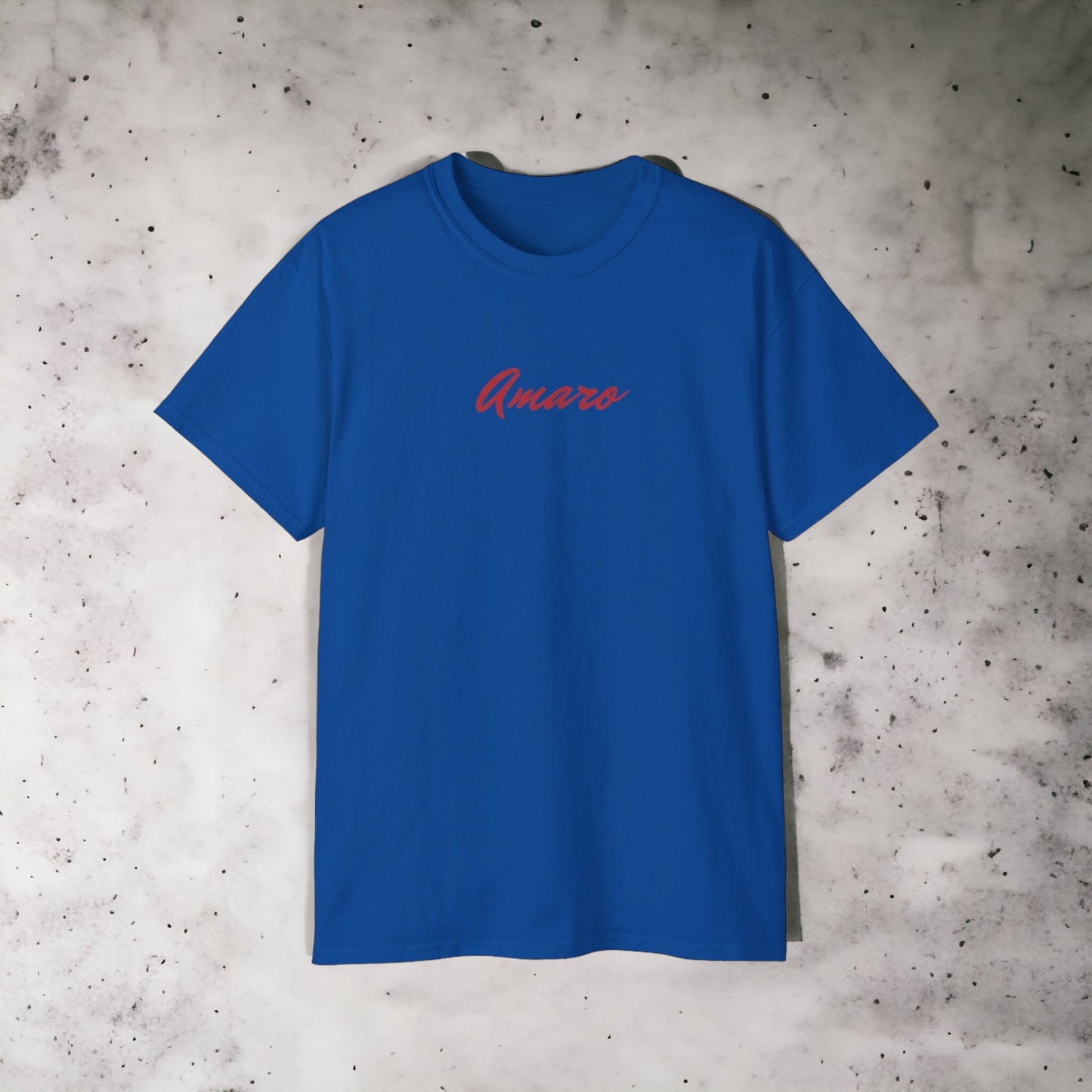 Amaro - Unisex Ultra Cotton White, Blue or Black Tee