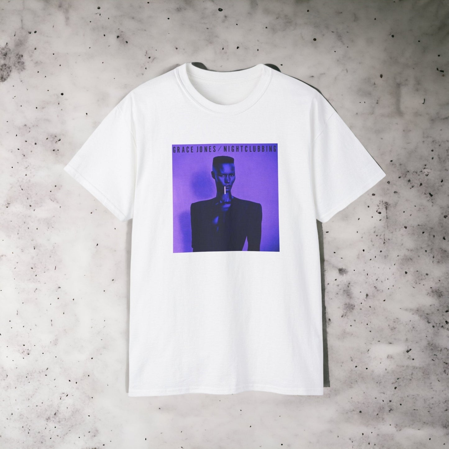 Grace Jones - Unisex Ultra Cotton White or Black Tee