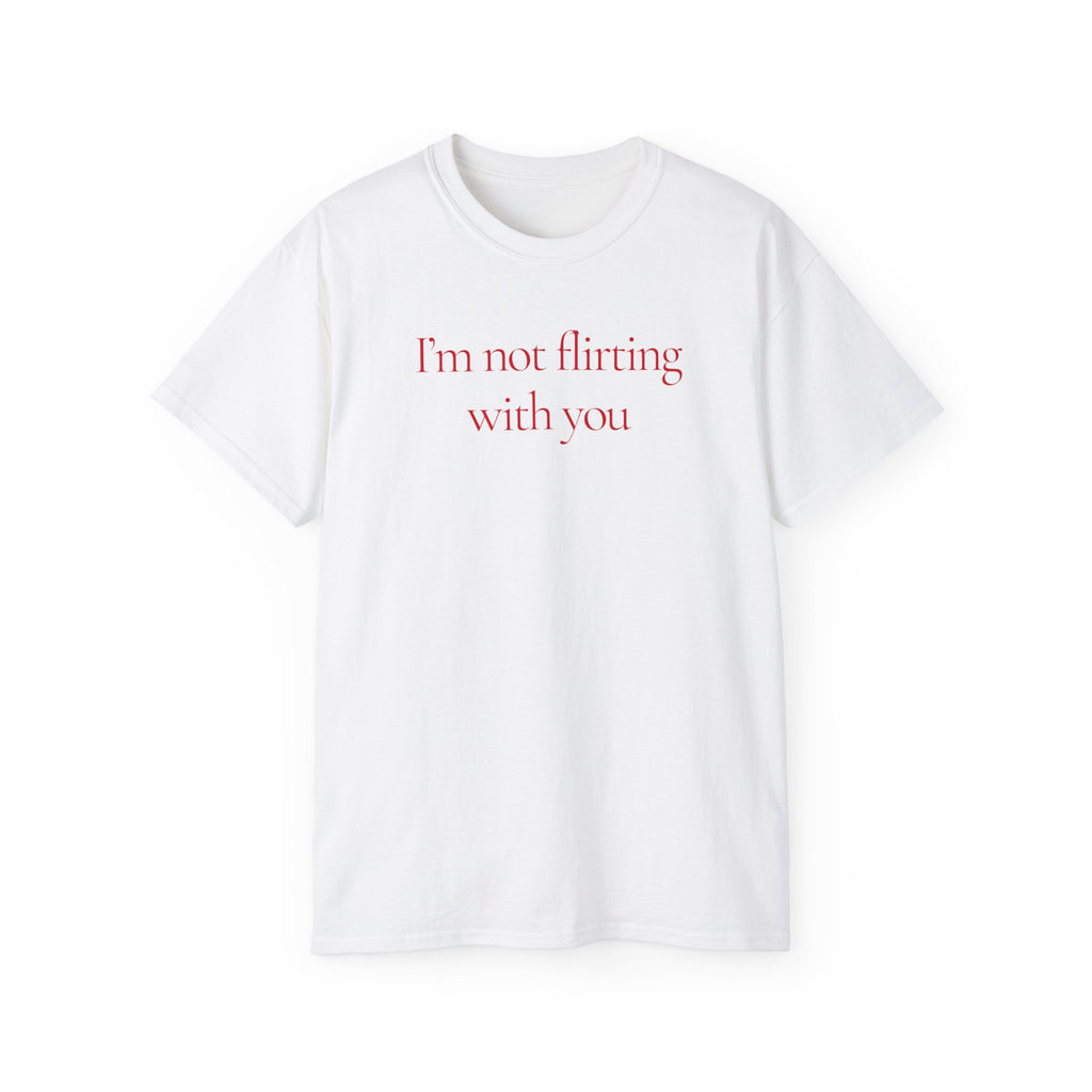 T-Shirt "Libra-Balance / I'm not flirting with you"
