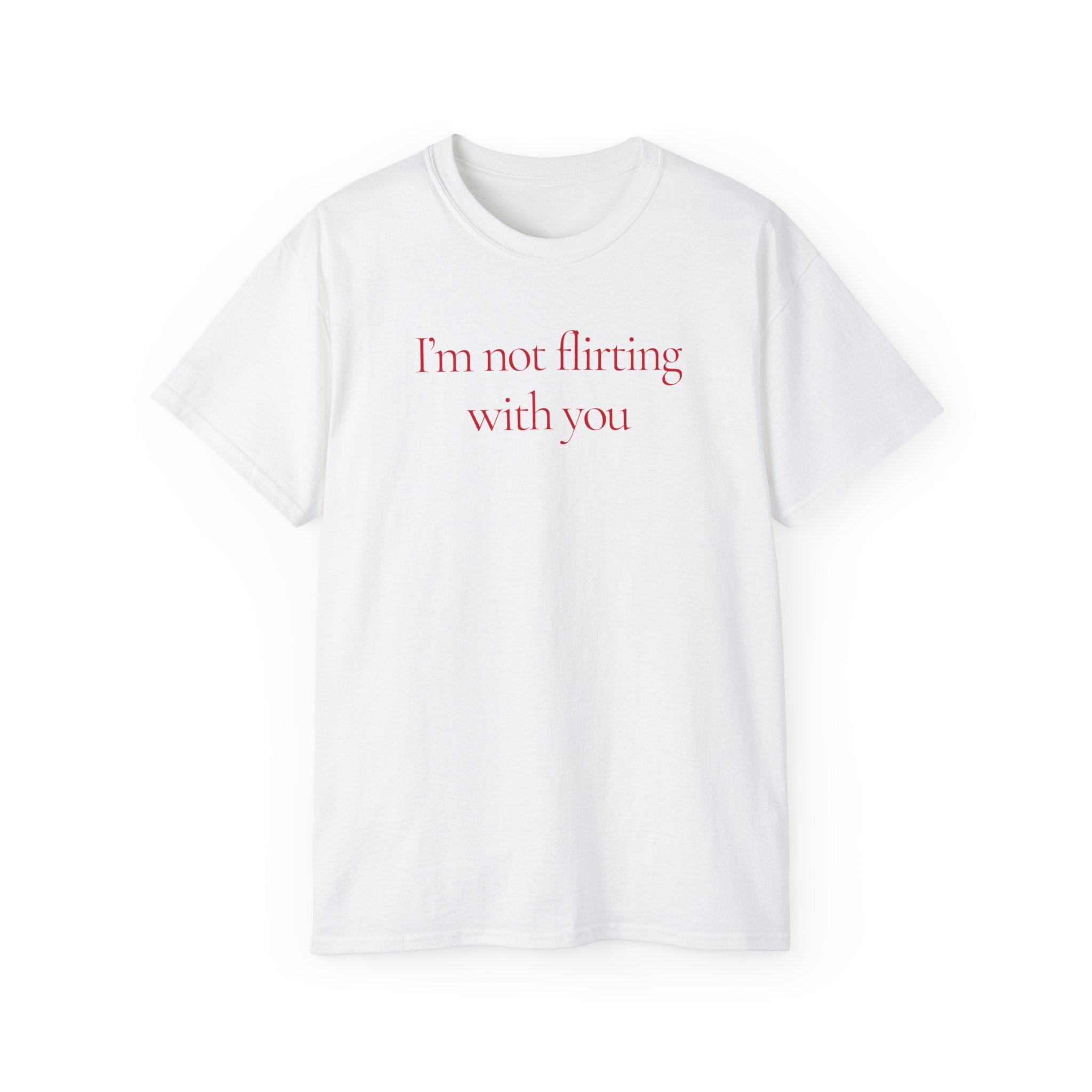 T-Shirt "Libra-Balance / I'm not flirting with you"