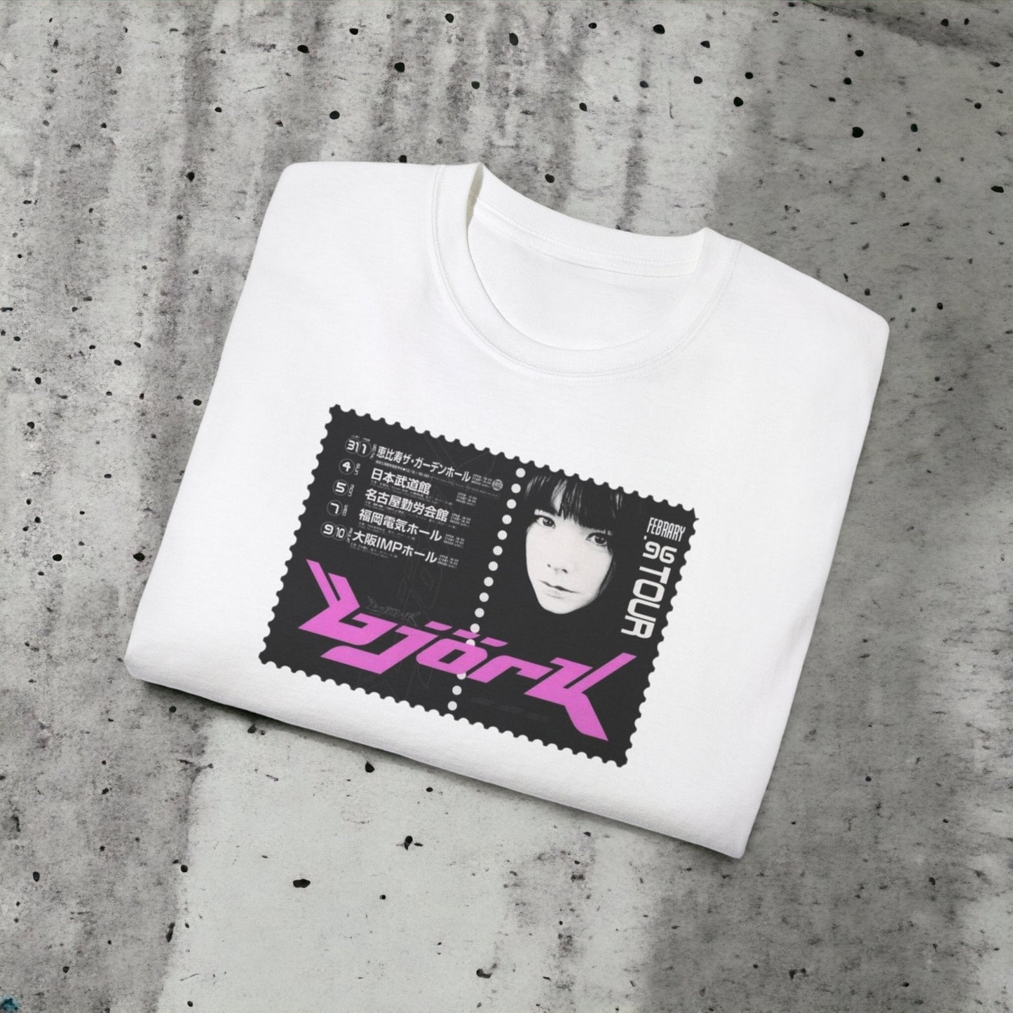 Bjork - Unisex Ultra Cotton White or Black Tee