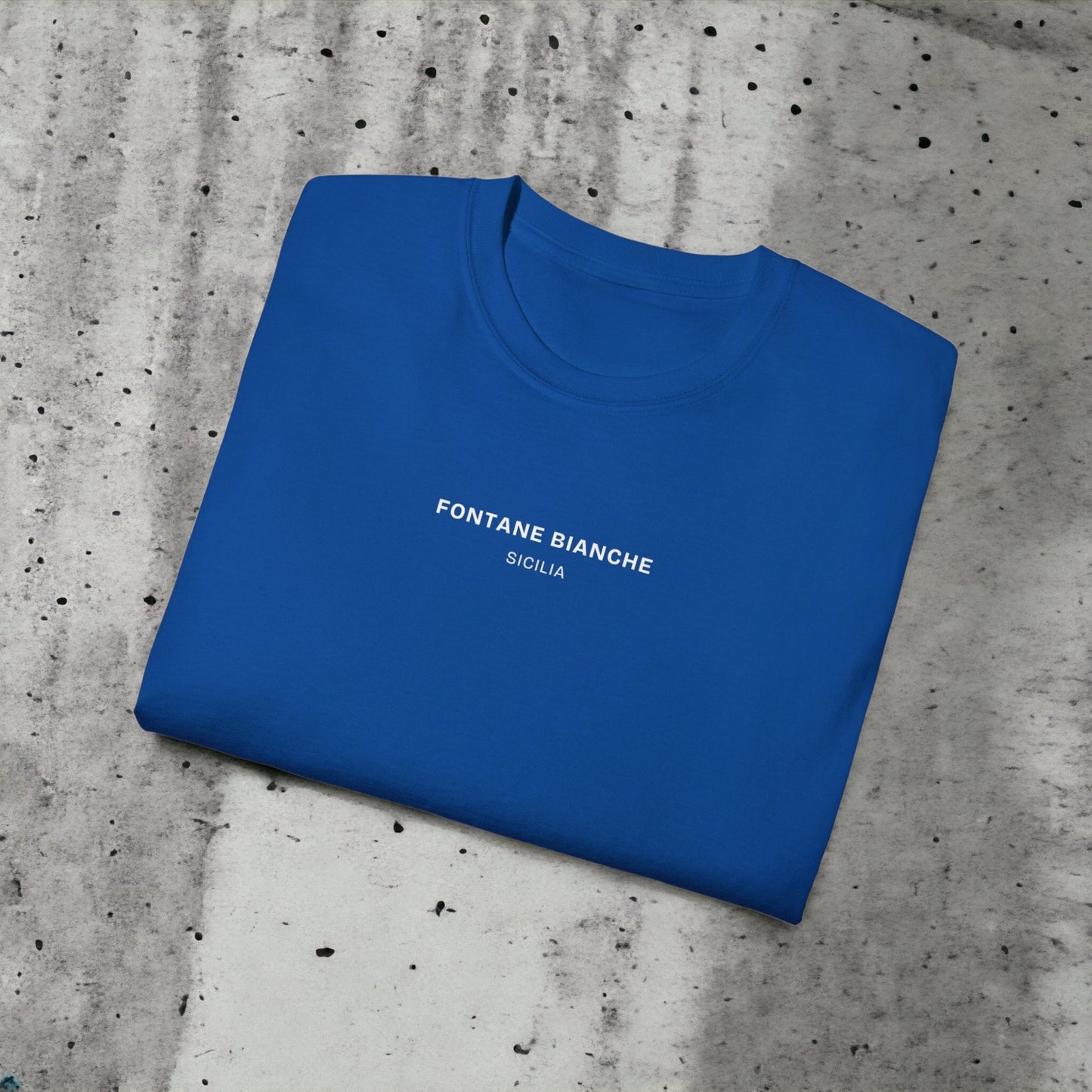 Fontane Bianche - Unisex Ultra Cotton White, Black, Blue or Grey Tee