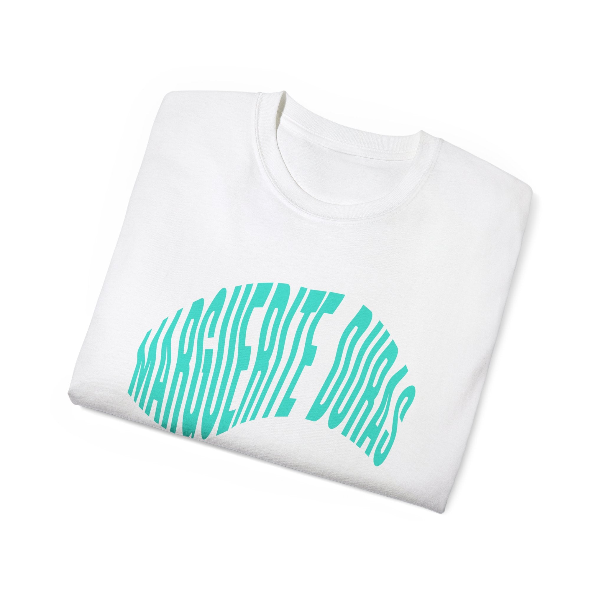 Marguerite Duras - Unisex Ultra Cotton Weiß, Schwarz, Blau oder Rosa T-Shirt