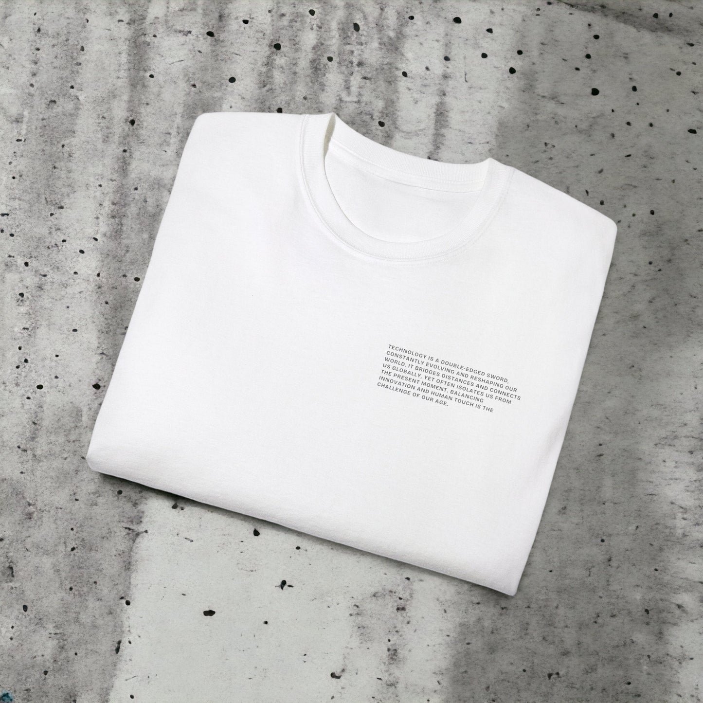 Technology - Unisex Ultra Cotton White Tee