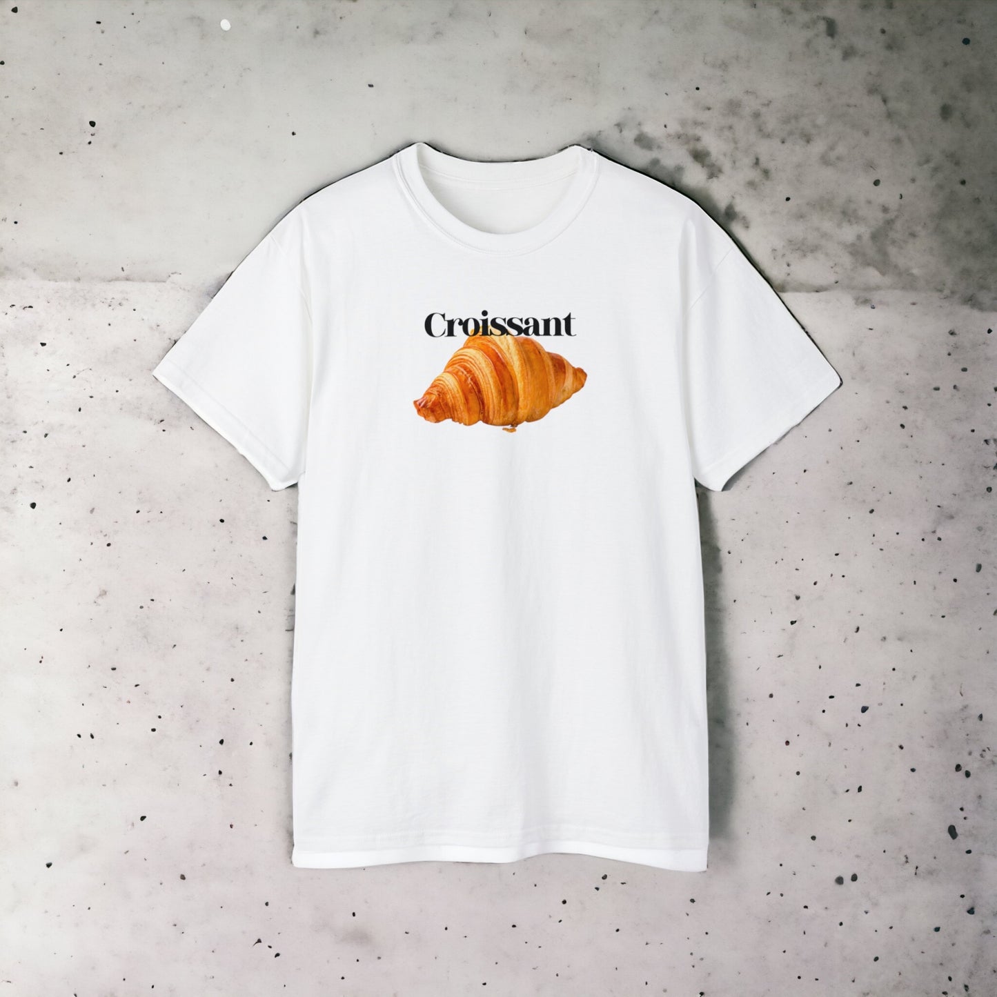 Croissant - Unisex Ultra Cotton White Tee