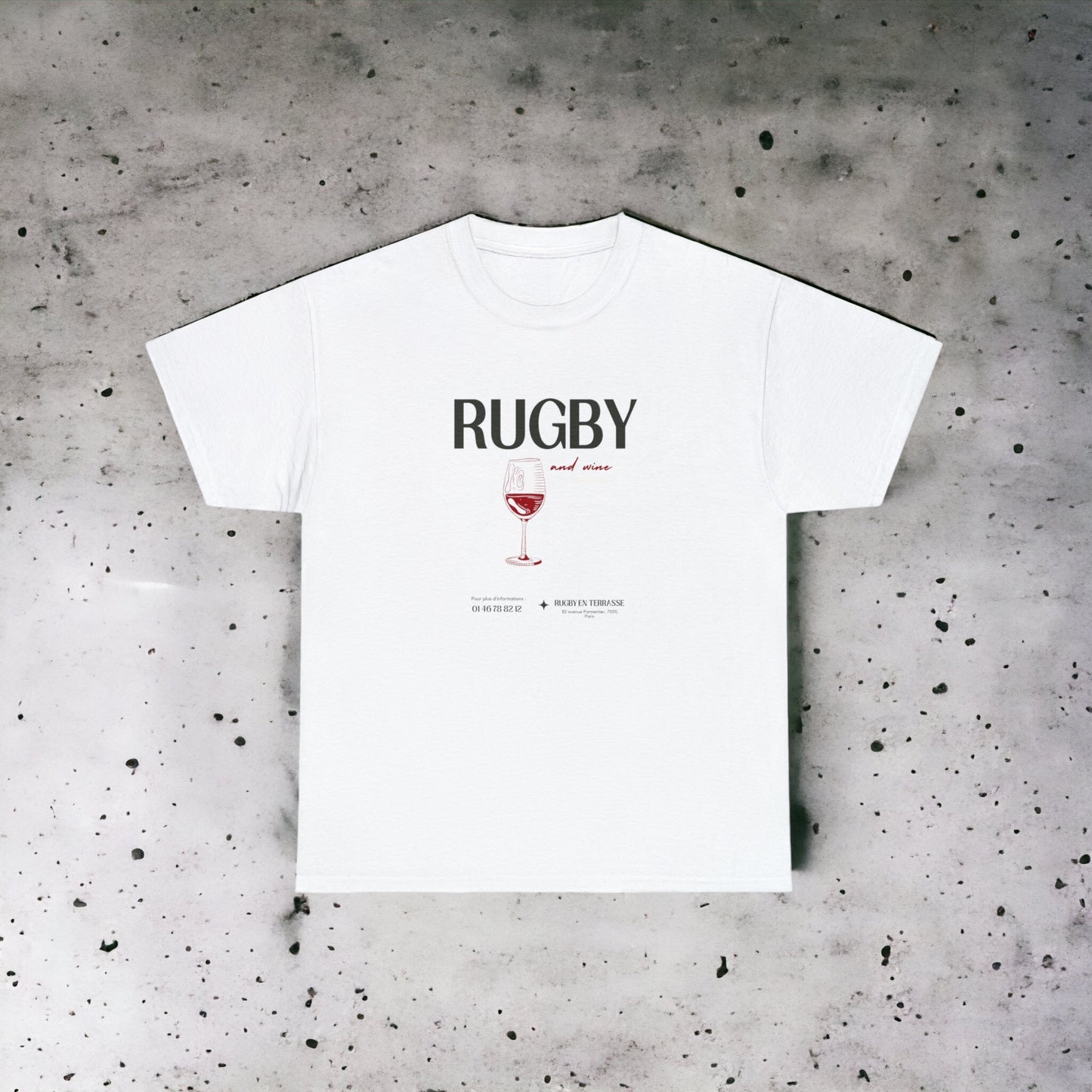 Rugby and Wine - Unisex Ultra Cotton Tee