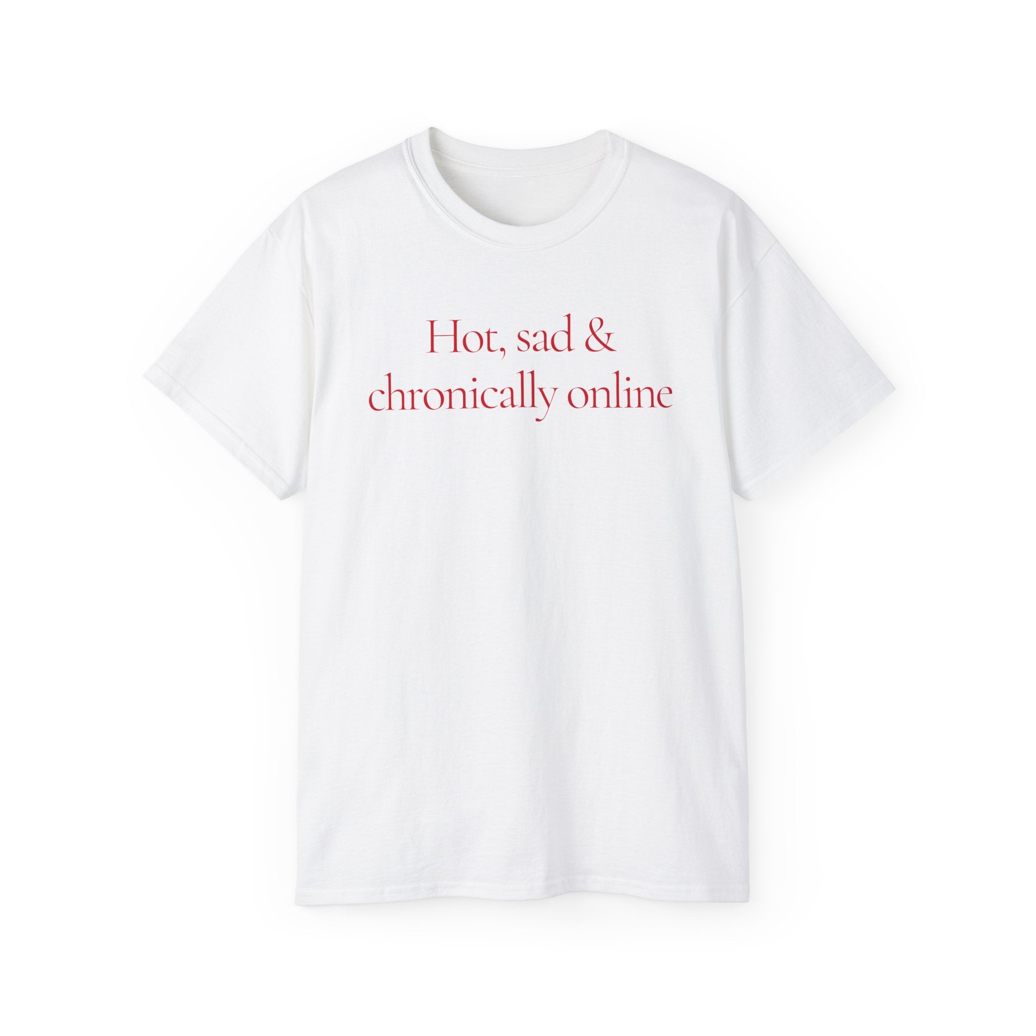 t-shirt unisexe 100% coton blanc avec imprimé online par Atelier 20h20 