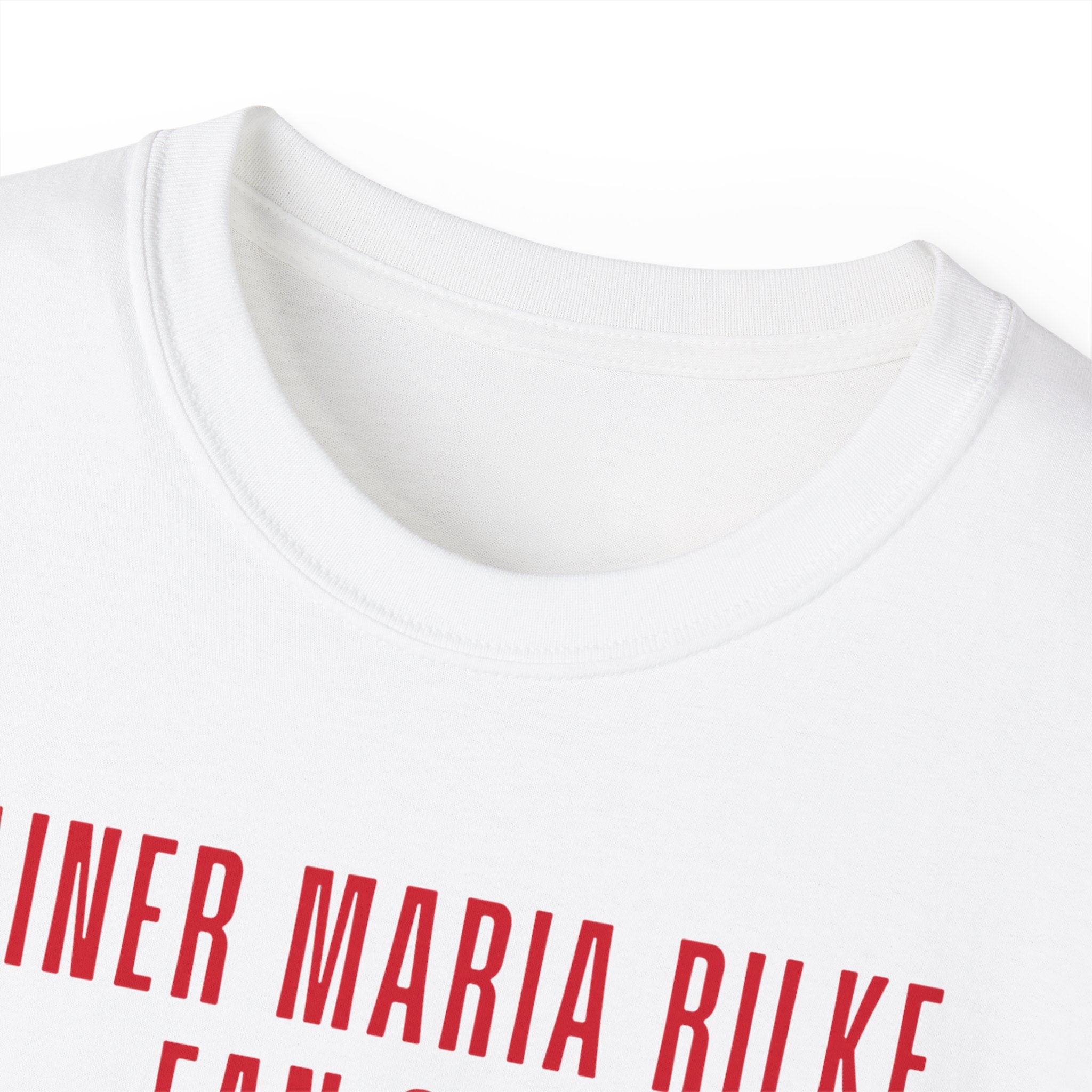 T-Shirt "Rainer Maria Rilke fan club"