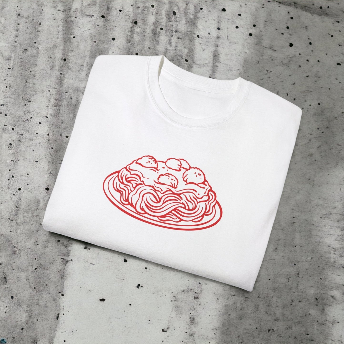 Al Dente - Unisex Ultra Cotton White Tee