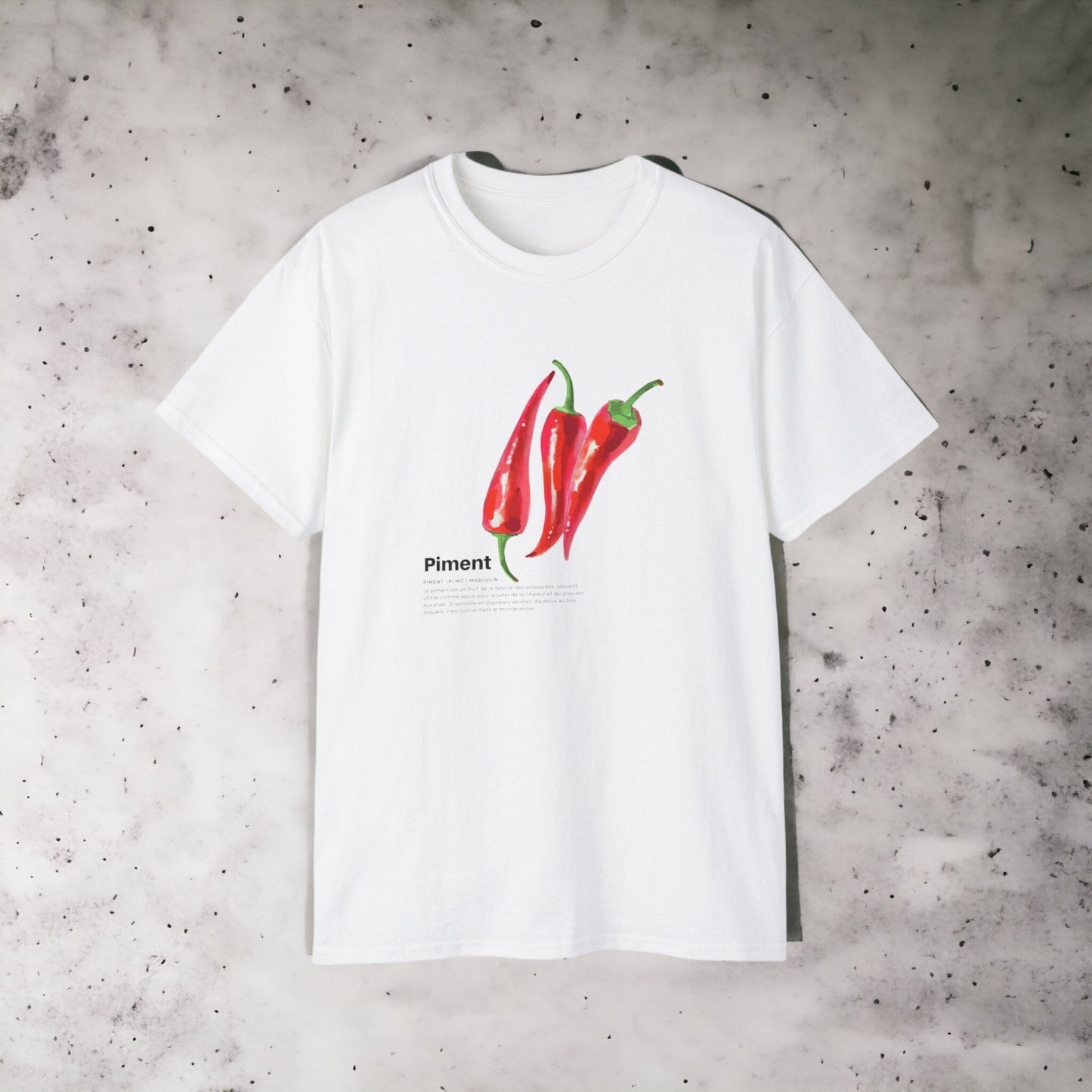 Piment - Unisex Ultra Cotton White or Pink Tee