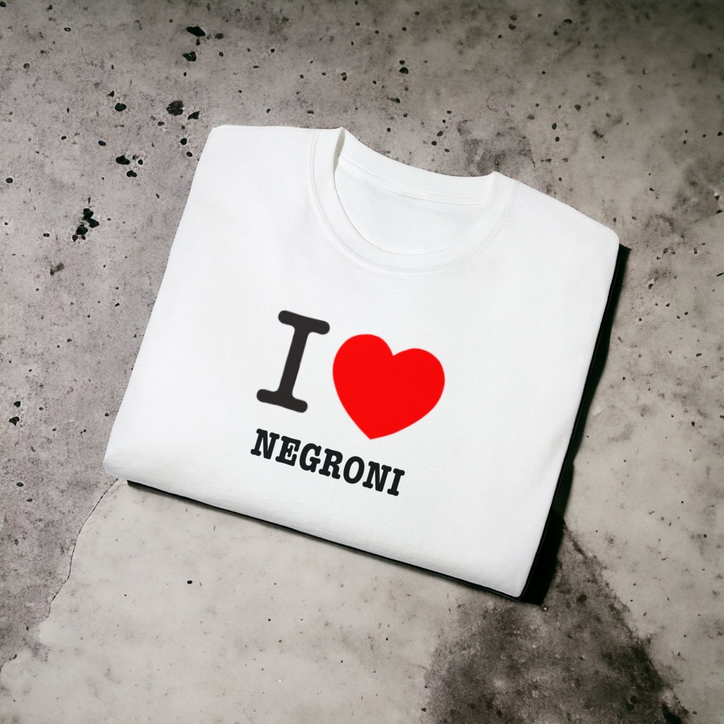 I Love Negroni - Unisex Ultra Cotton White Tee