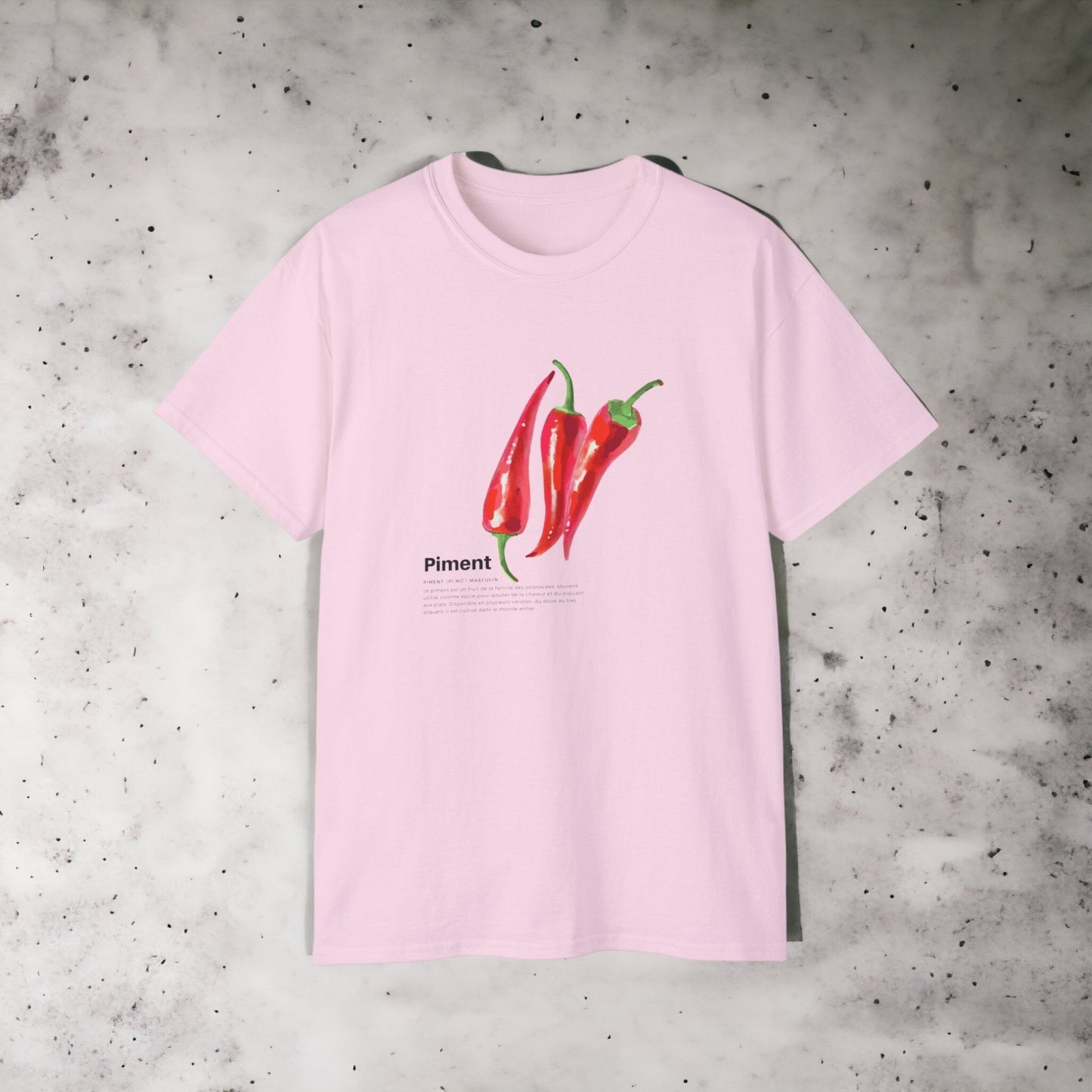 Piment - Unisex Ultra Cotton White or Pink Tee