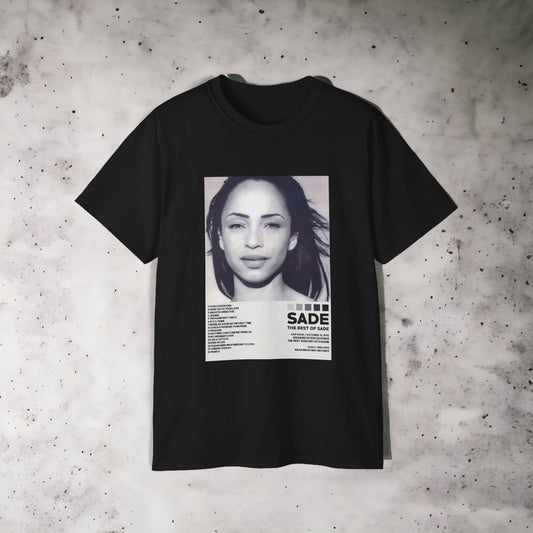 Best-of Sade - Unisex Ultra Cotton White or Black Tee