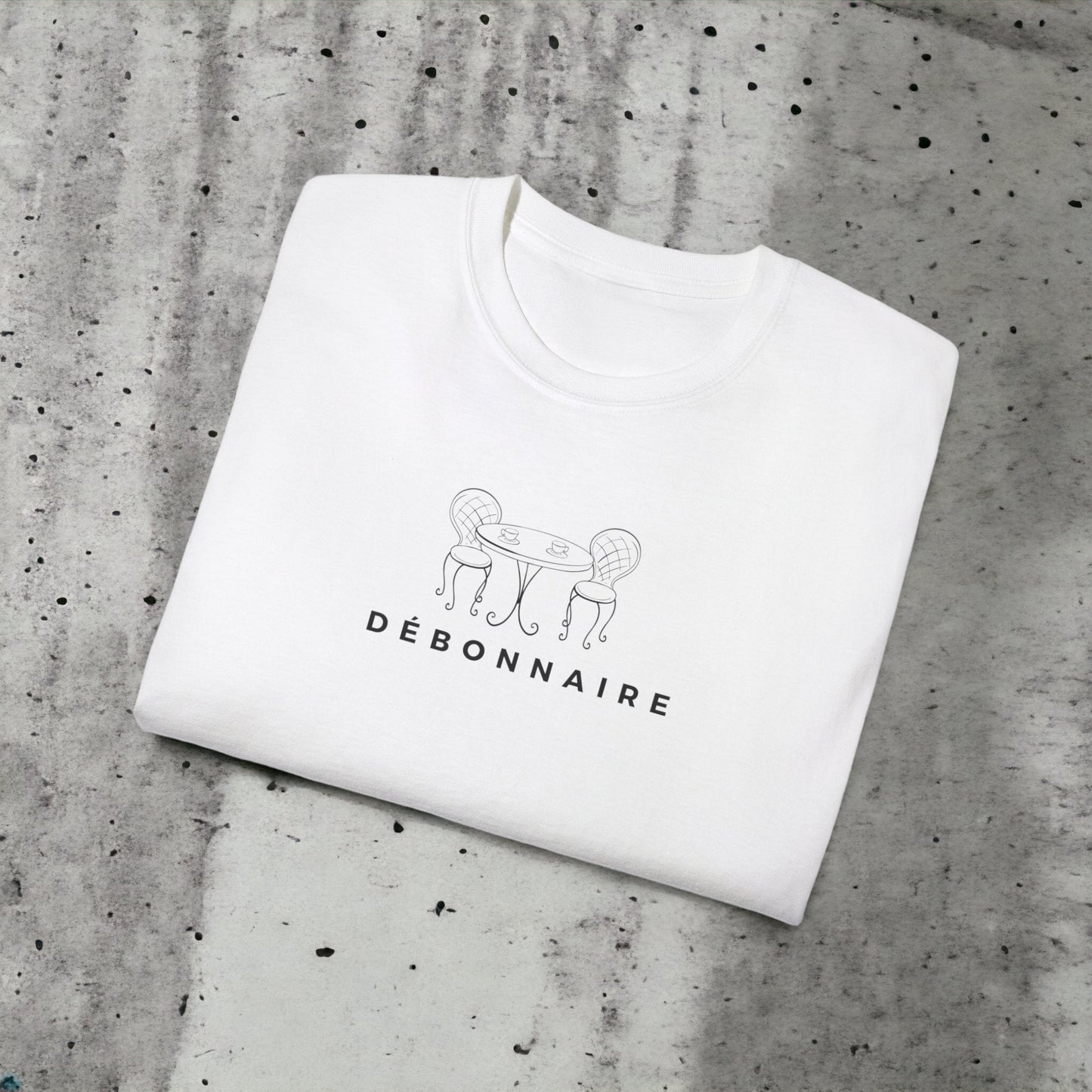 Débonnaire - Unisex Ultra Cotton White Tee