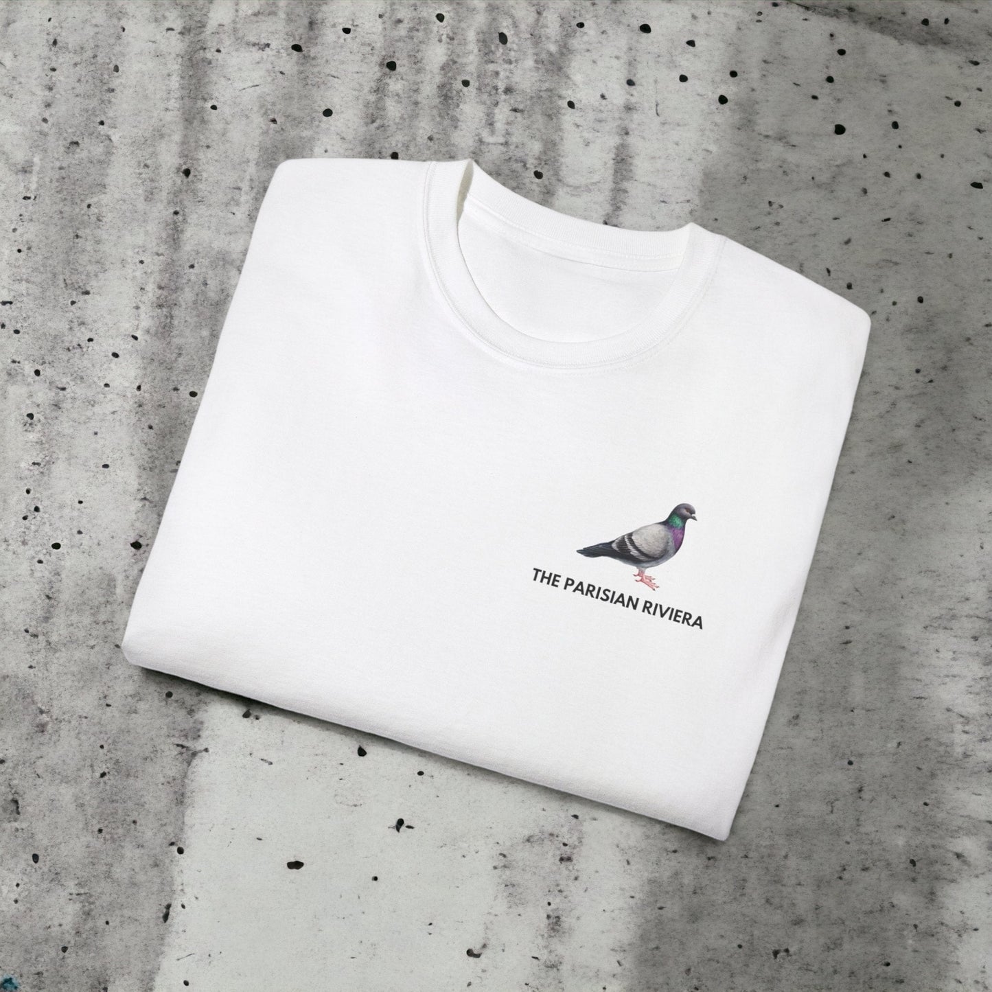 The Parisian Riviera - Unisex Ultra Cotton White Tee