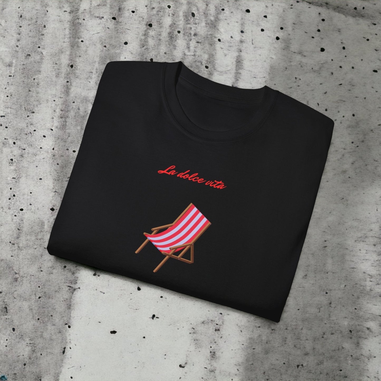 La Dolce Vita - Unisex Ultra Cotton White, Pink or Black Tee