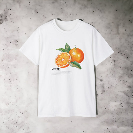 Orange - Unisex Ultra Cotton White or Pink Tee