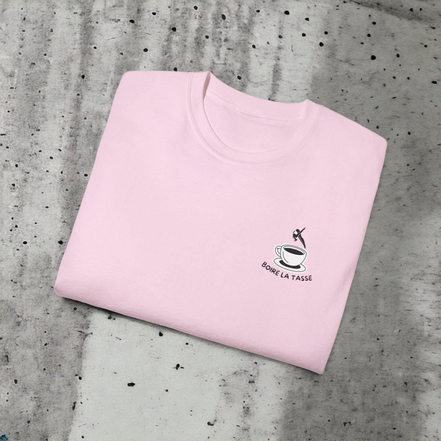 La tasse - Unisex Ultra Cotton White or Pink Tee