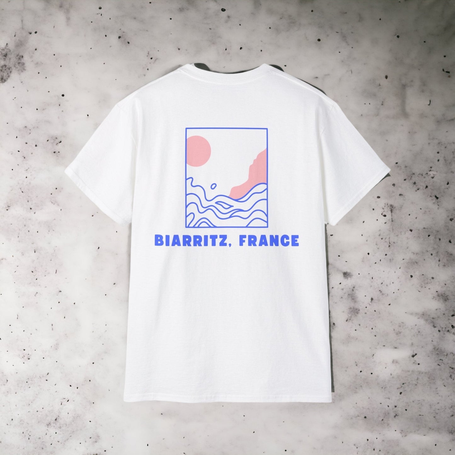 Biarritz - Unisex Ultra Cotton White Tee