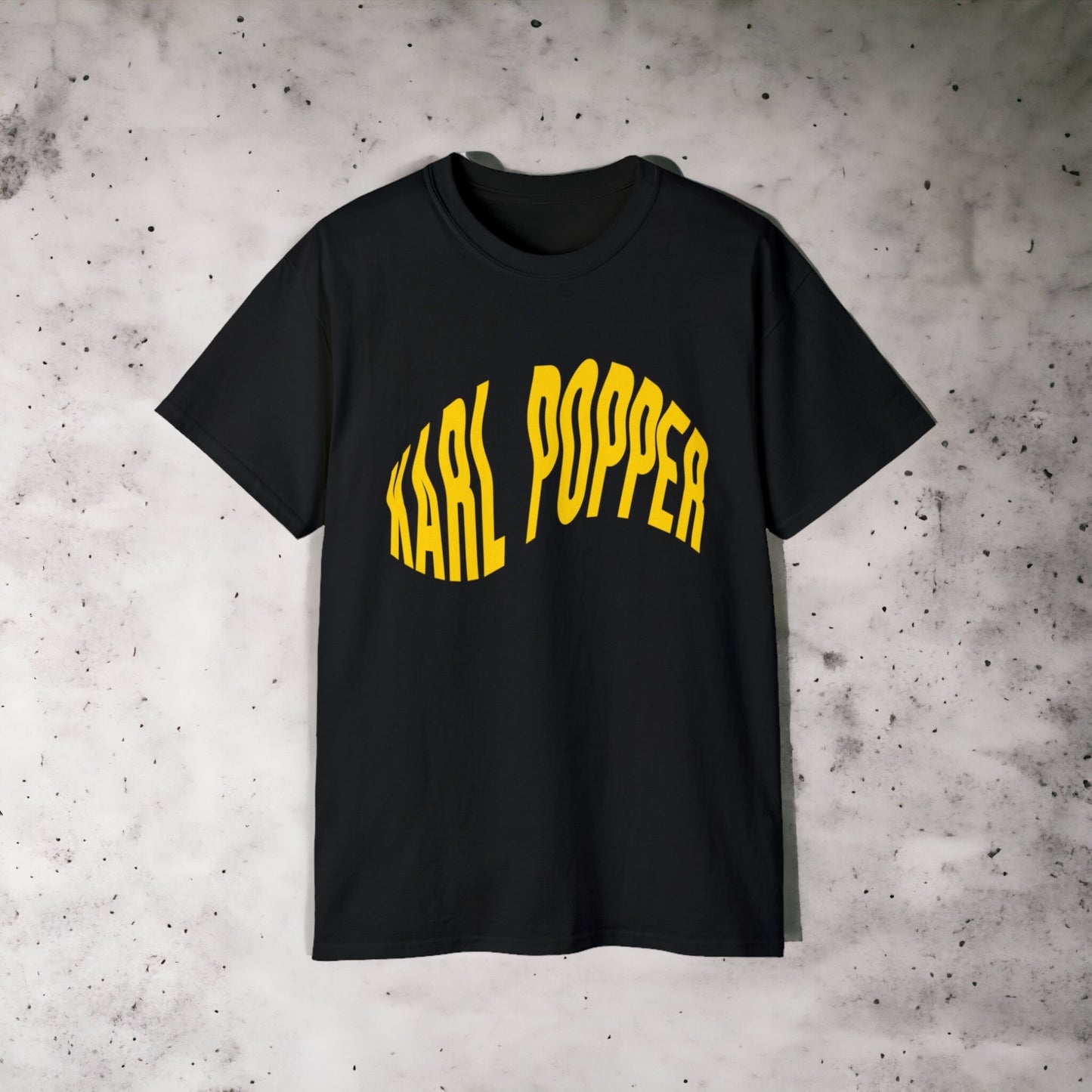 Karl Popper - Unisex Ultra Cotton White, Black or Orange Tee