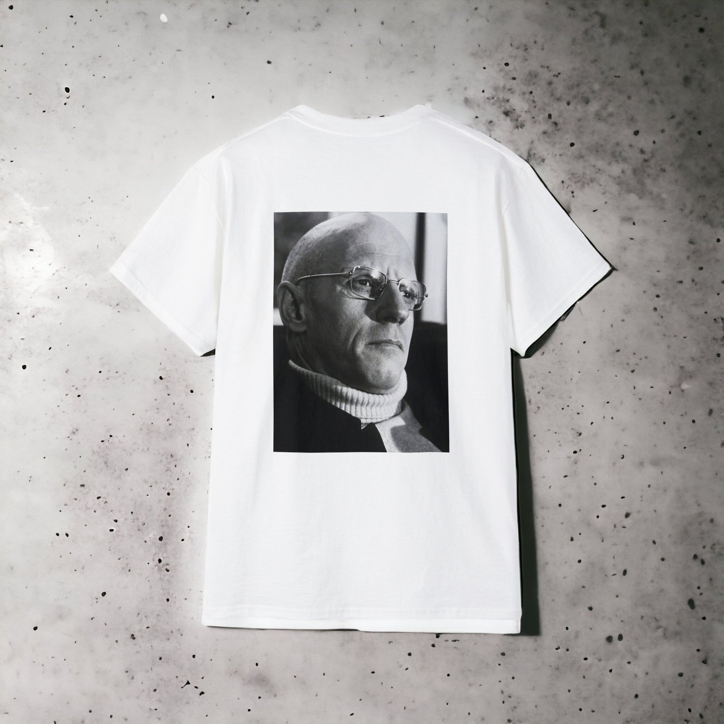 Philo Tee - Michel Foucault - Do not ask - Unisex Ultra White Cotton Tee