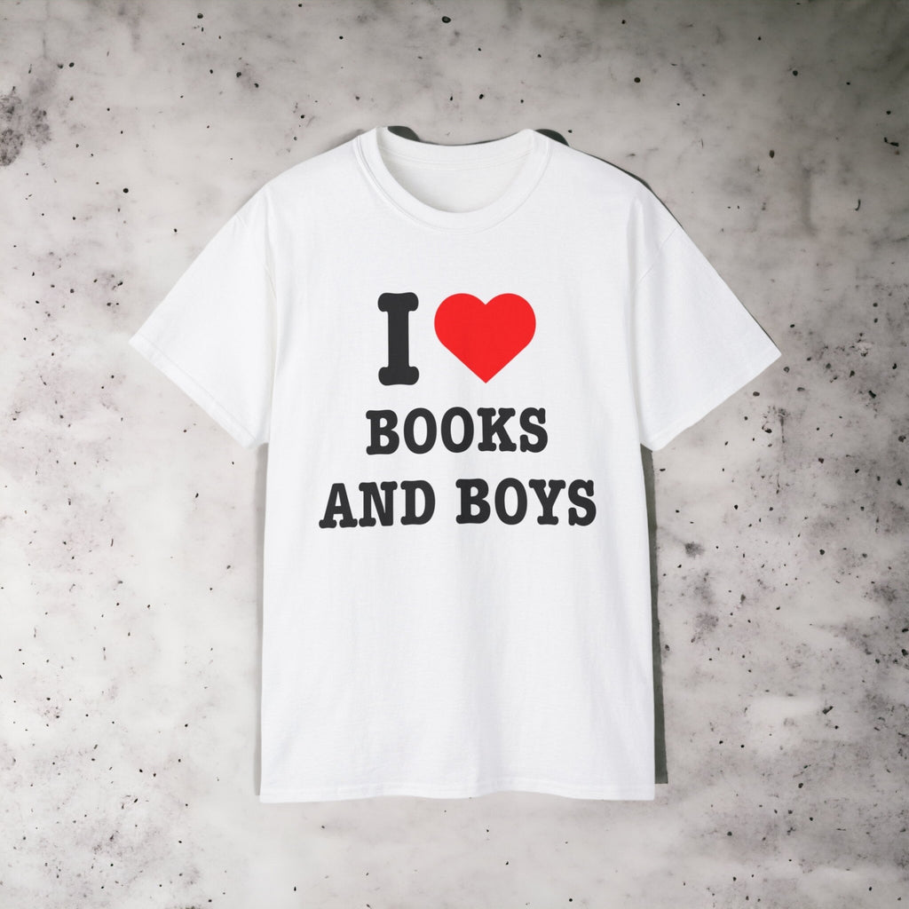 T-Shirt "Virgo-Vierge / I Love Books and Boys"