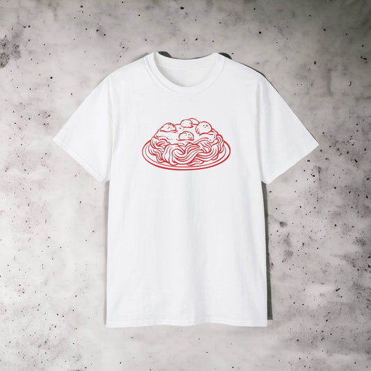 Al Dente - Unisex Ultra Cotton White Tee