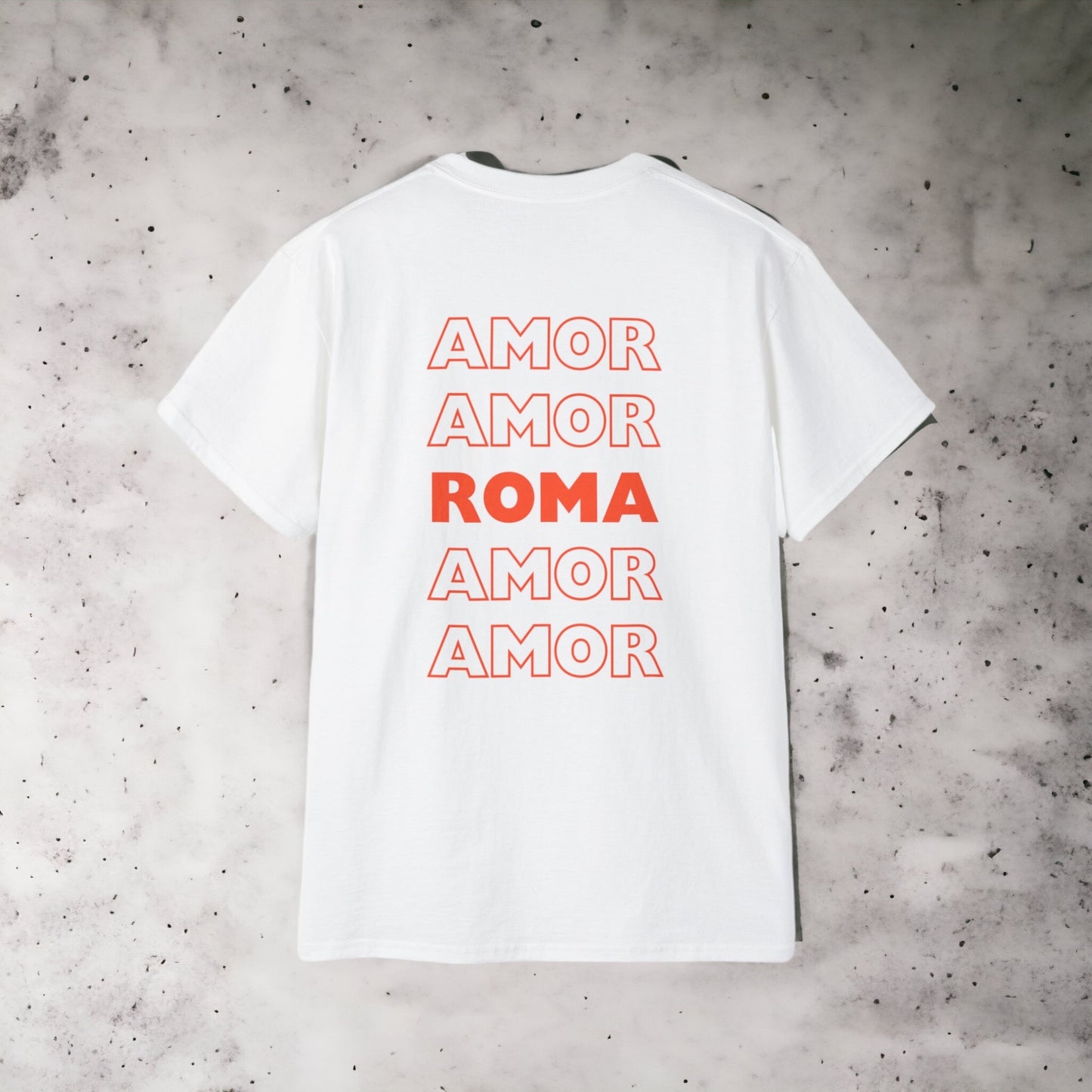 Amor Roma - Unisex Ultra Cotton White or Black Tee