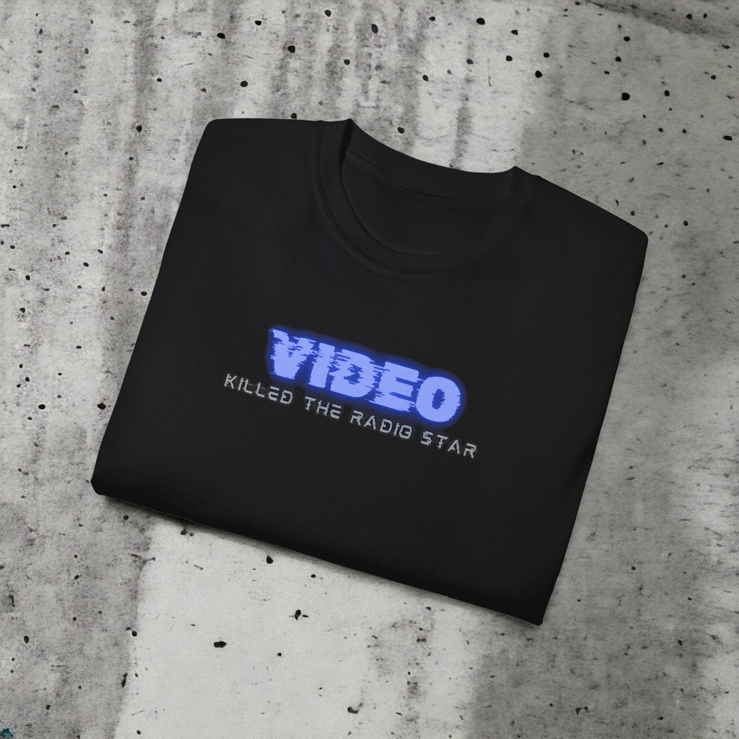 Video killed the radio star - Unisex Ultra Cotton White, Black or Pink Tee