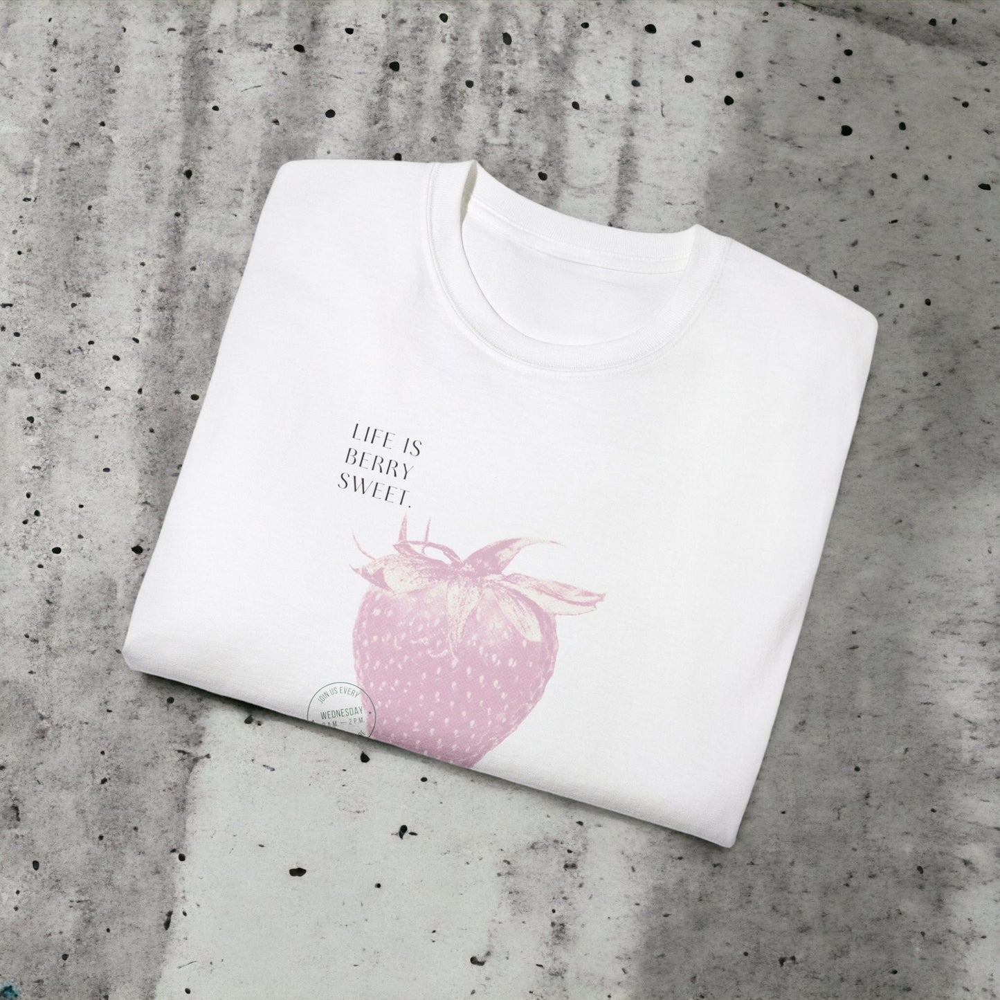 Life is berry - Unisex Ultra Cotton White or Black  Tee