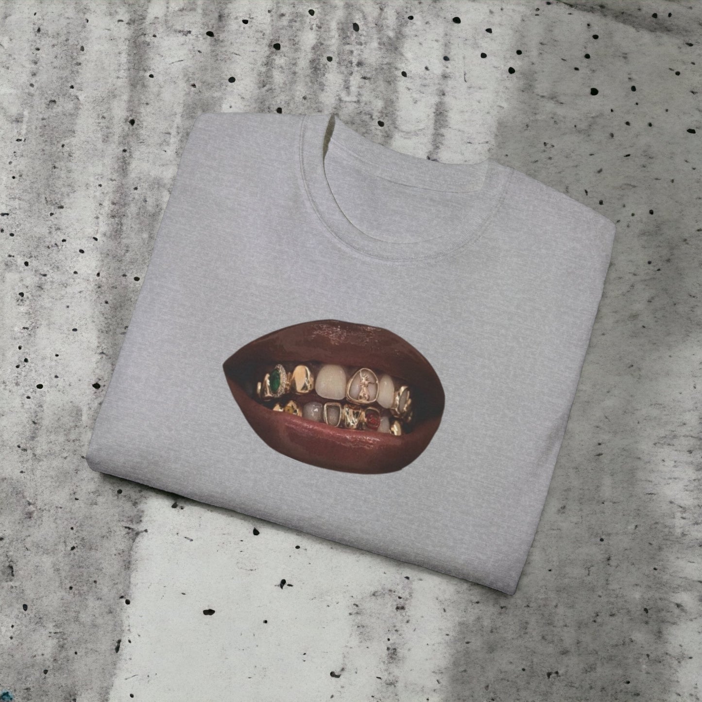 Grillz - Unisex Ultra Cotton White, Black, Grey or Pink Tee