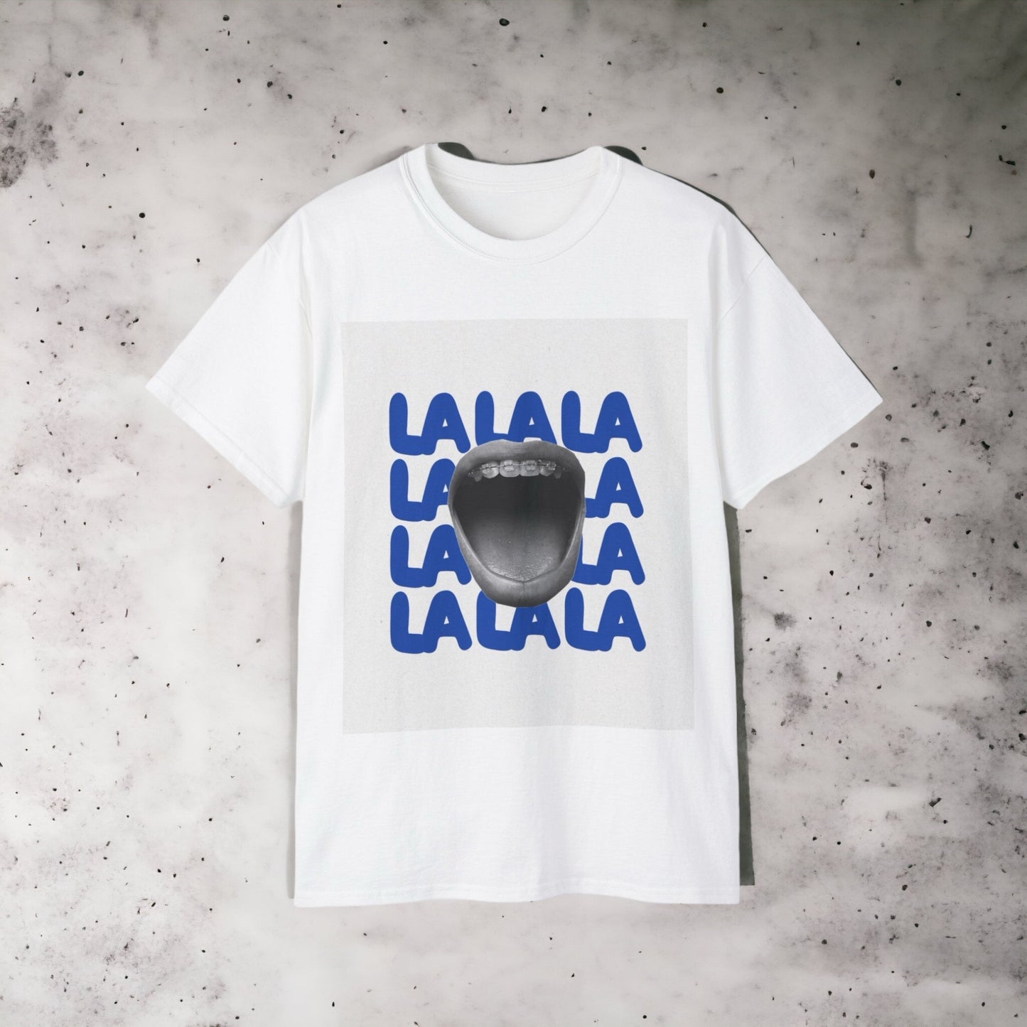 LA LA LA - Unisex Ultra Cotton Black, Grey or White Tee