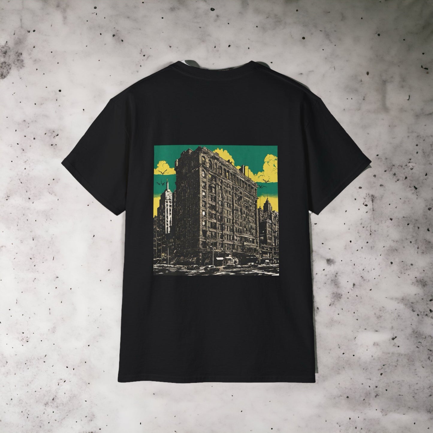 Chronically online NYC - Unisex Ultra Cotton Black Tee