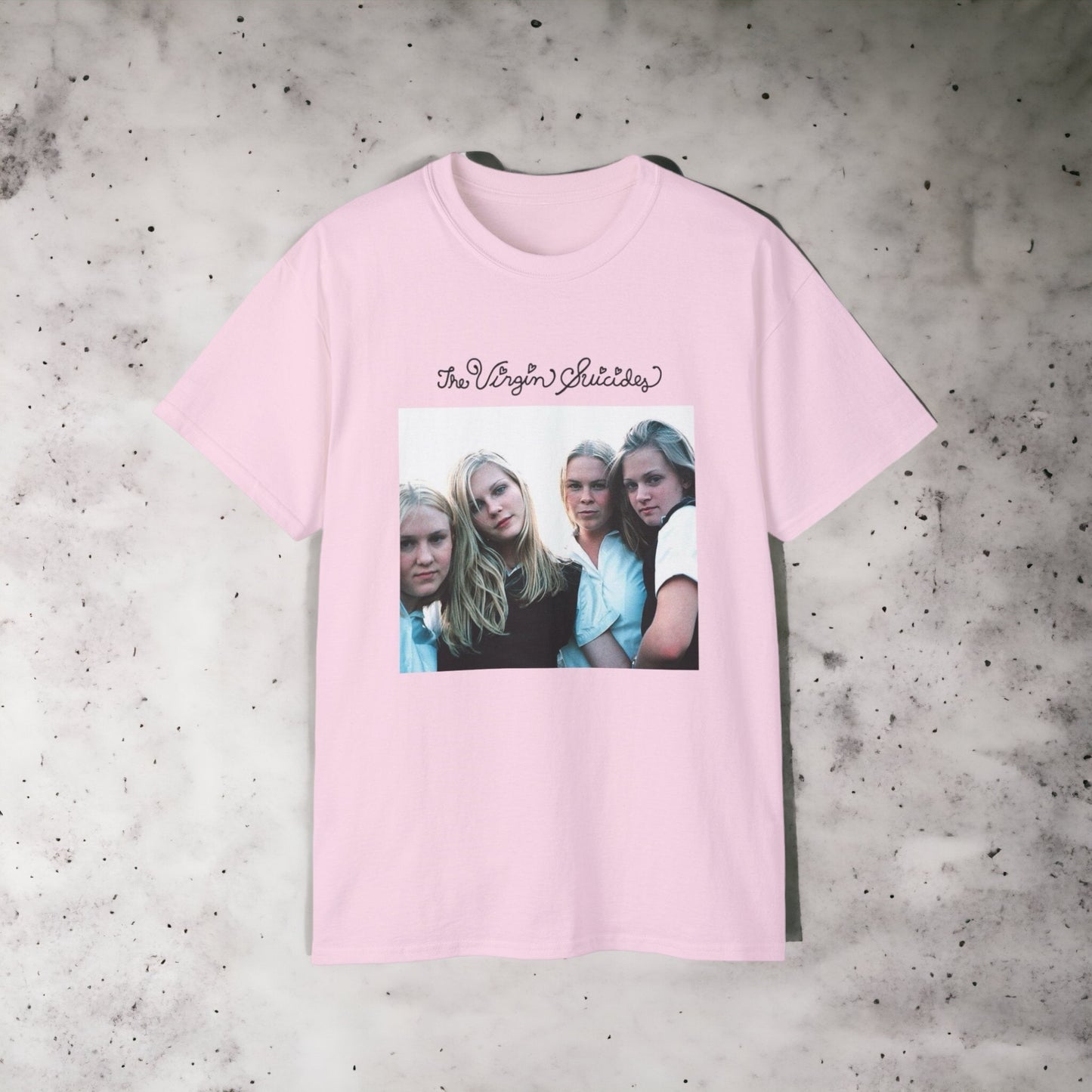 Virgin Suicides - Unisex Ultra Cotton White, Grey or Pink Tee