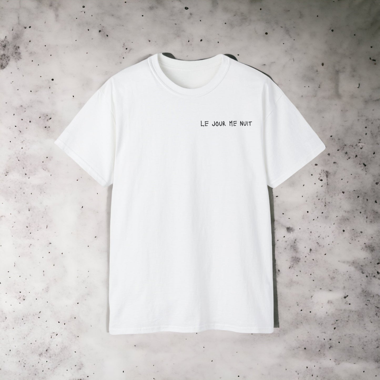 Le jour me nuit - Unisex Ultra Cotton White or Black Tee