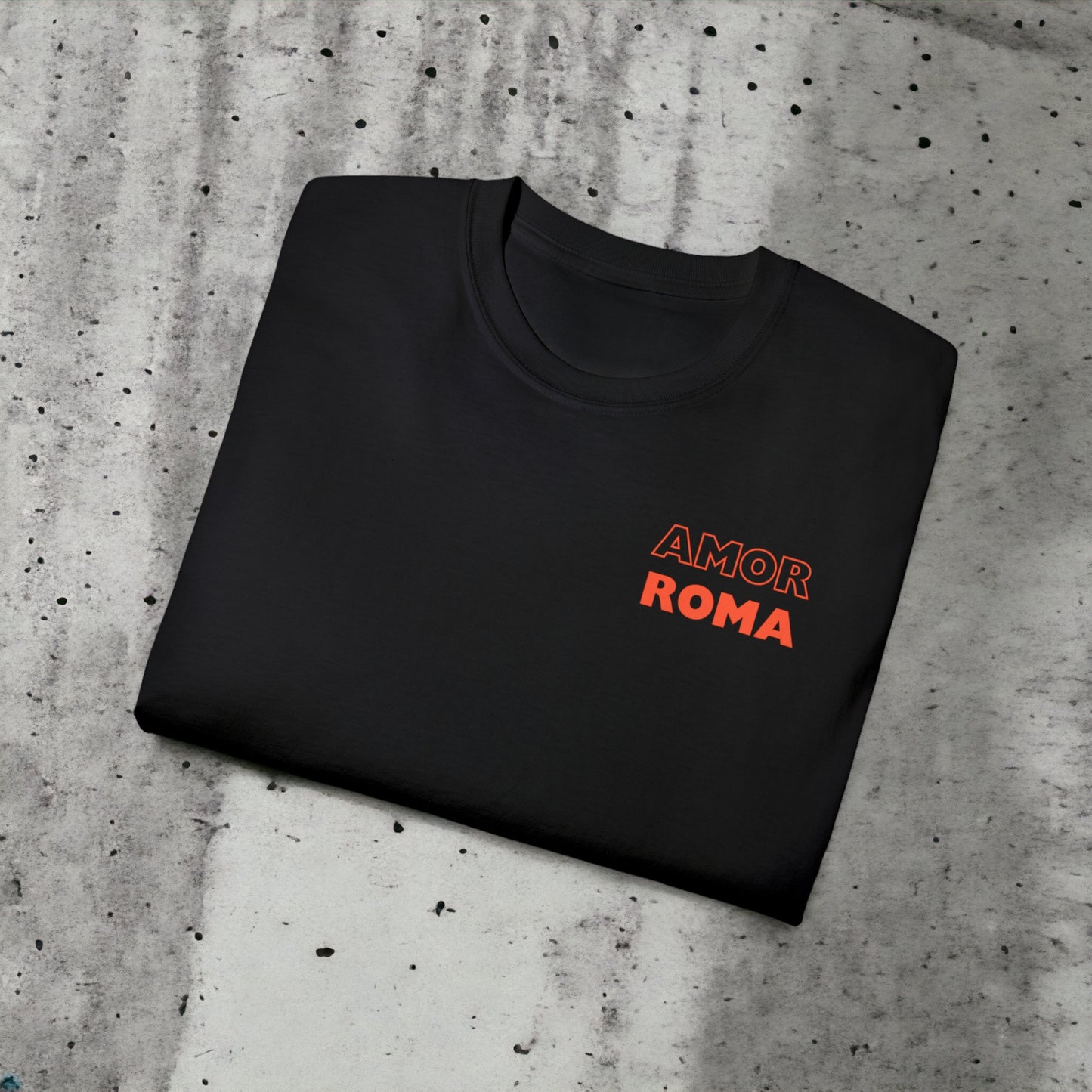 Amor Roma - Unisex Ultra Cotton White or Black Tee