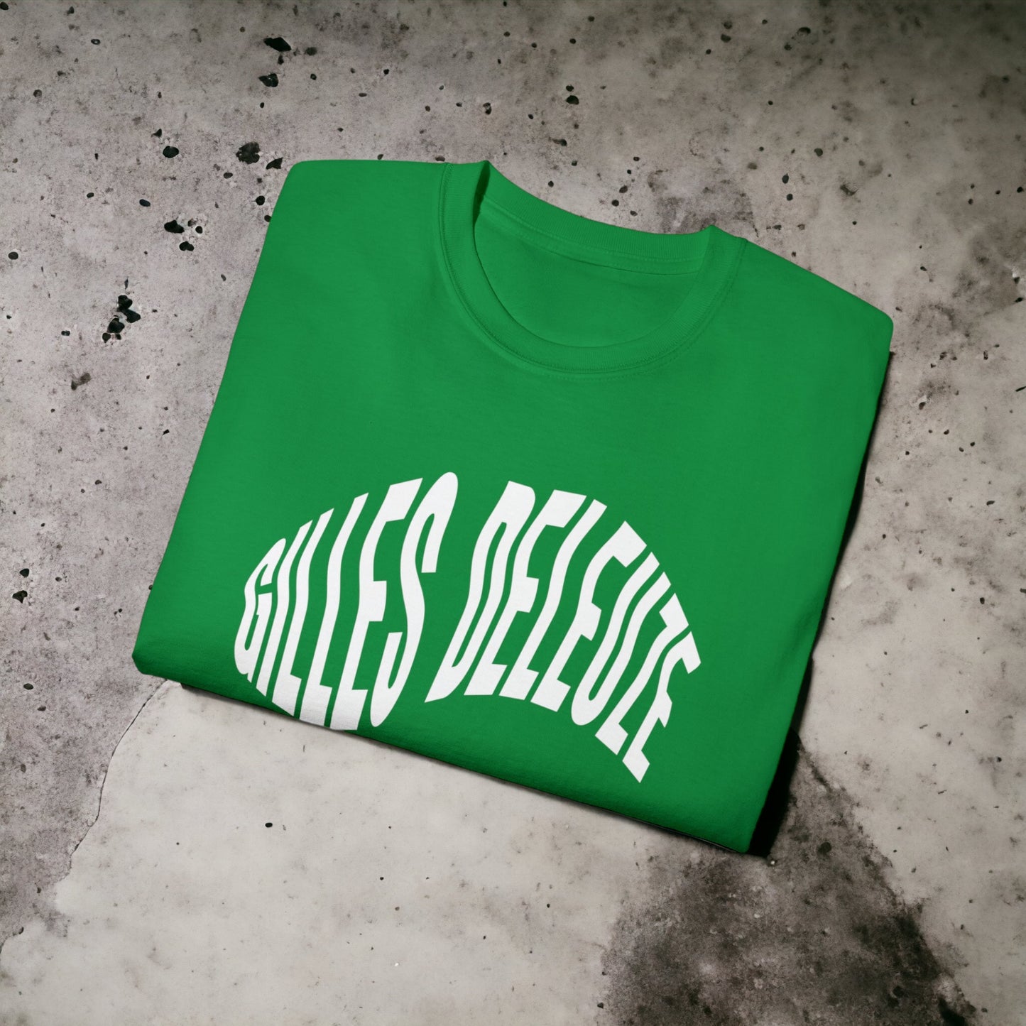 Gilles Deleuze - Unisex Ultra Cotton Black, White or Green Tee