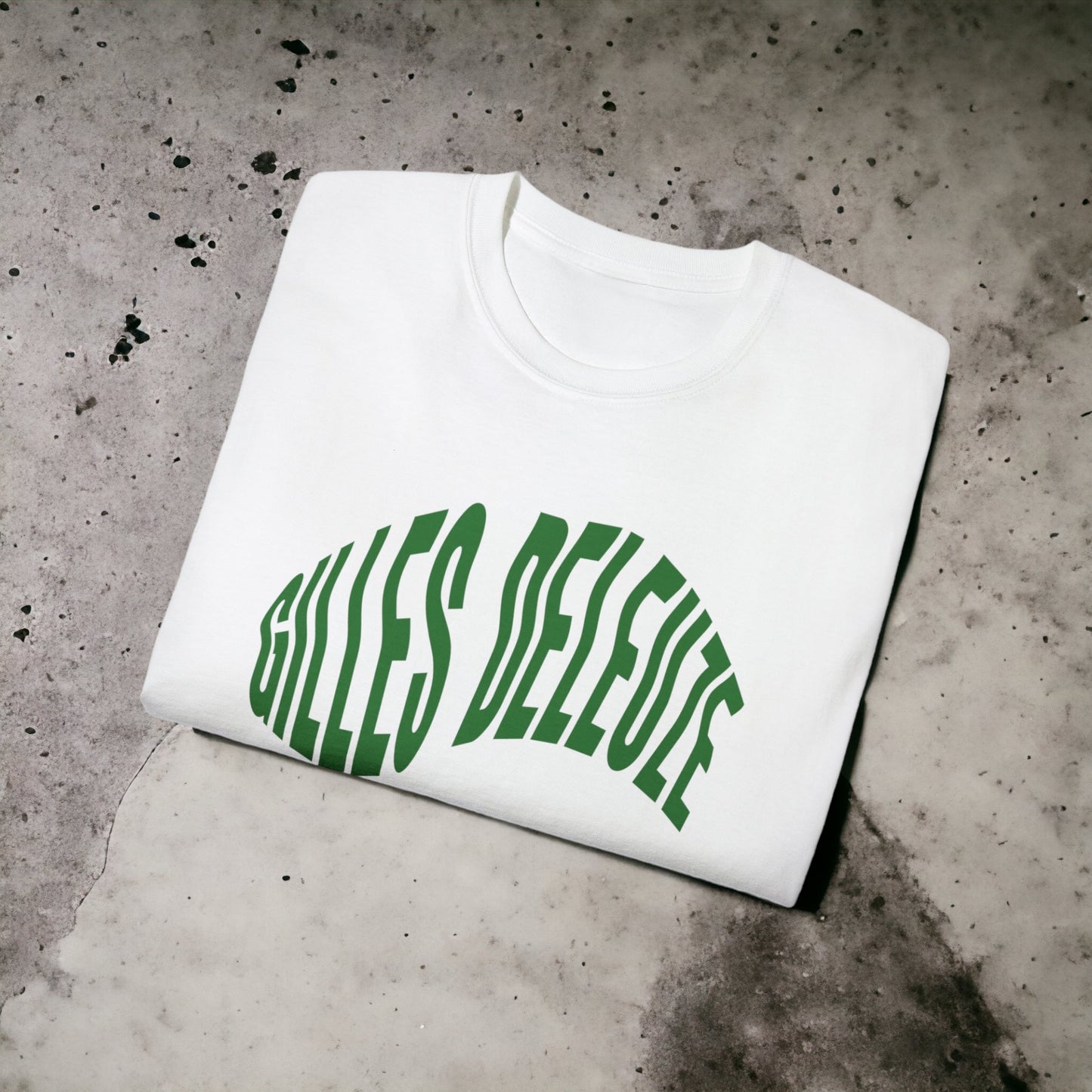 Gilles Deleuze - Unisex Ultra Cotton Black, White or Green Tee