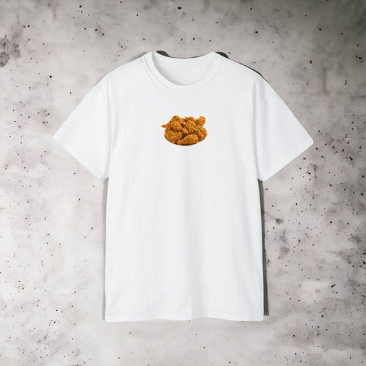 Fried Chicken - Unisex Ultra Cotton White, Black or Grey Tee