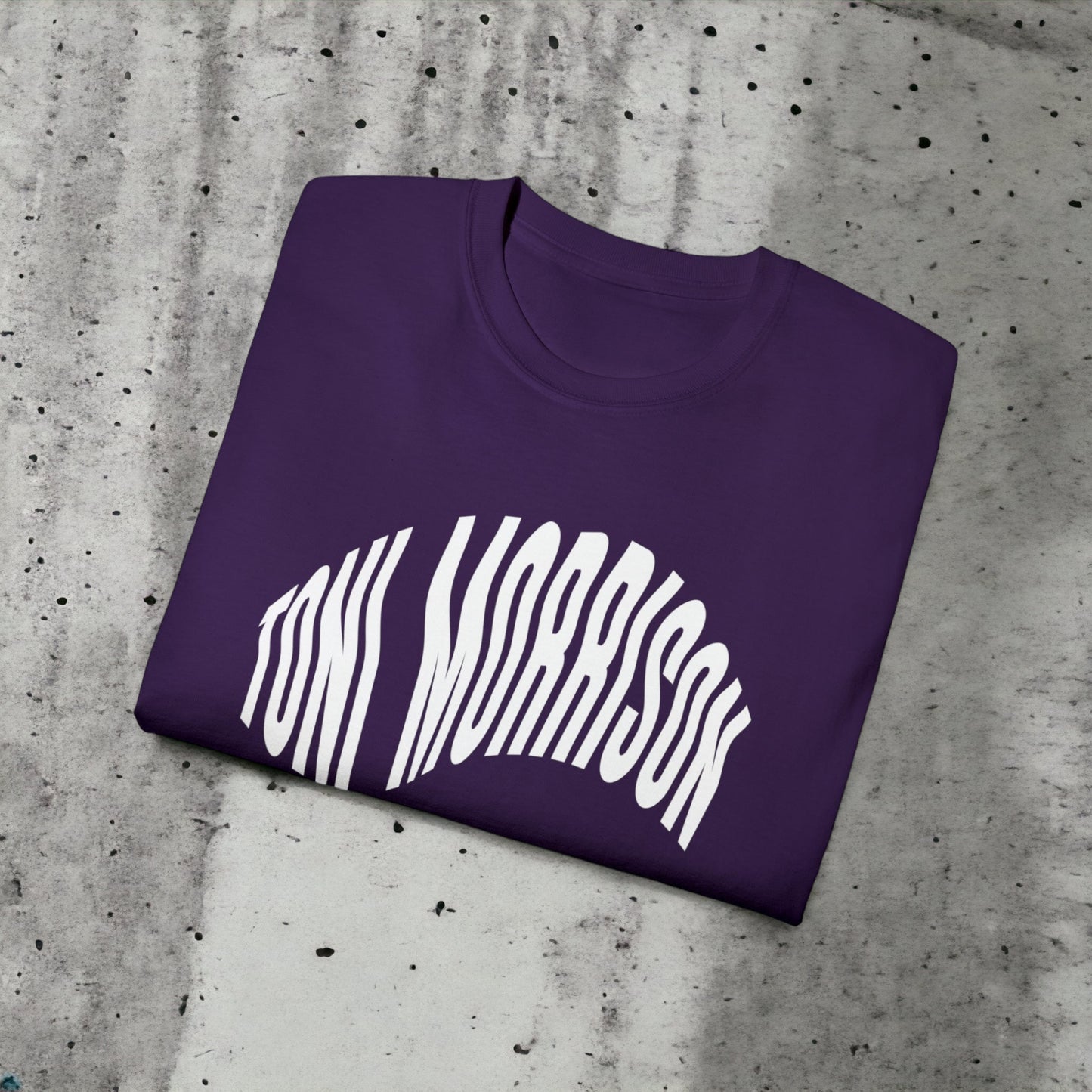 Toni Morrison - Unisex Ultra Cotton White, Black or Purple Tee