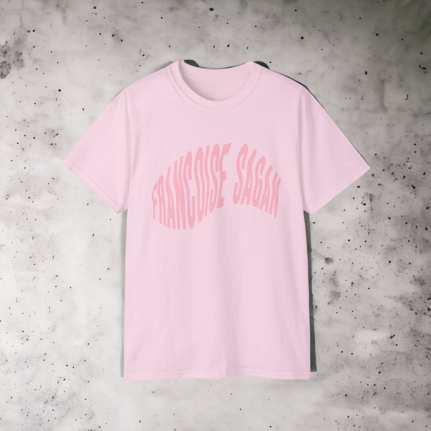 Francoise Sagan - Unisex Ultra Cotton White, Black or Pink Tee