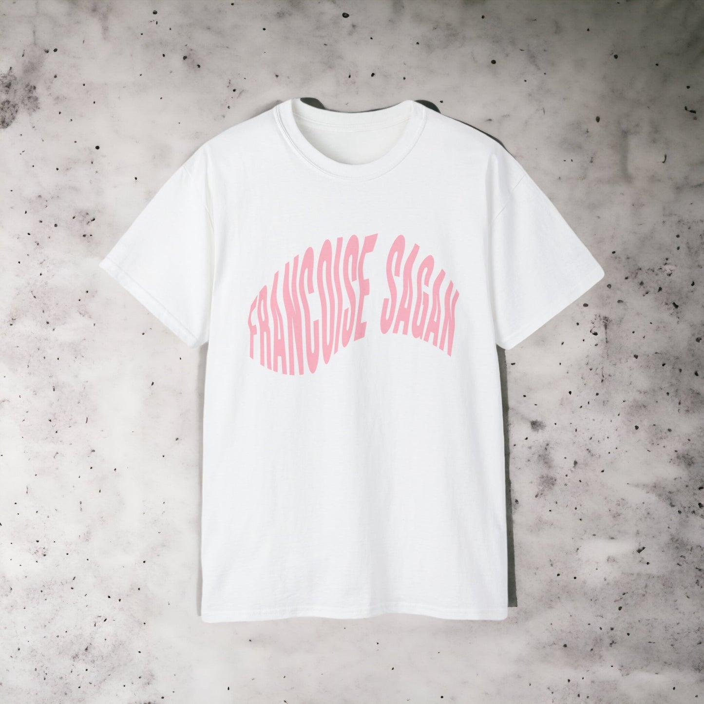 Francoise Sagan - Unisex Ultra Cotton White, Black or Pink Tee