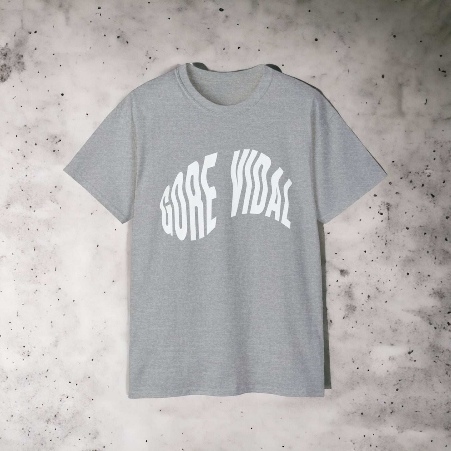 Gore Vidal - Unisex Ultra Cotton White, Black or Grey Tee