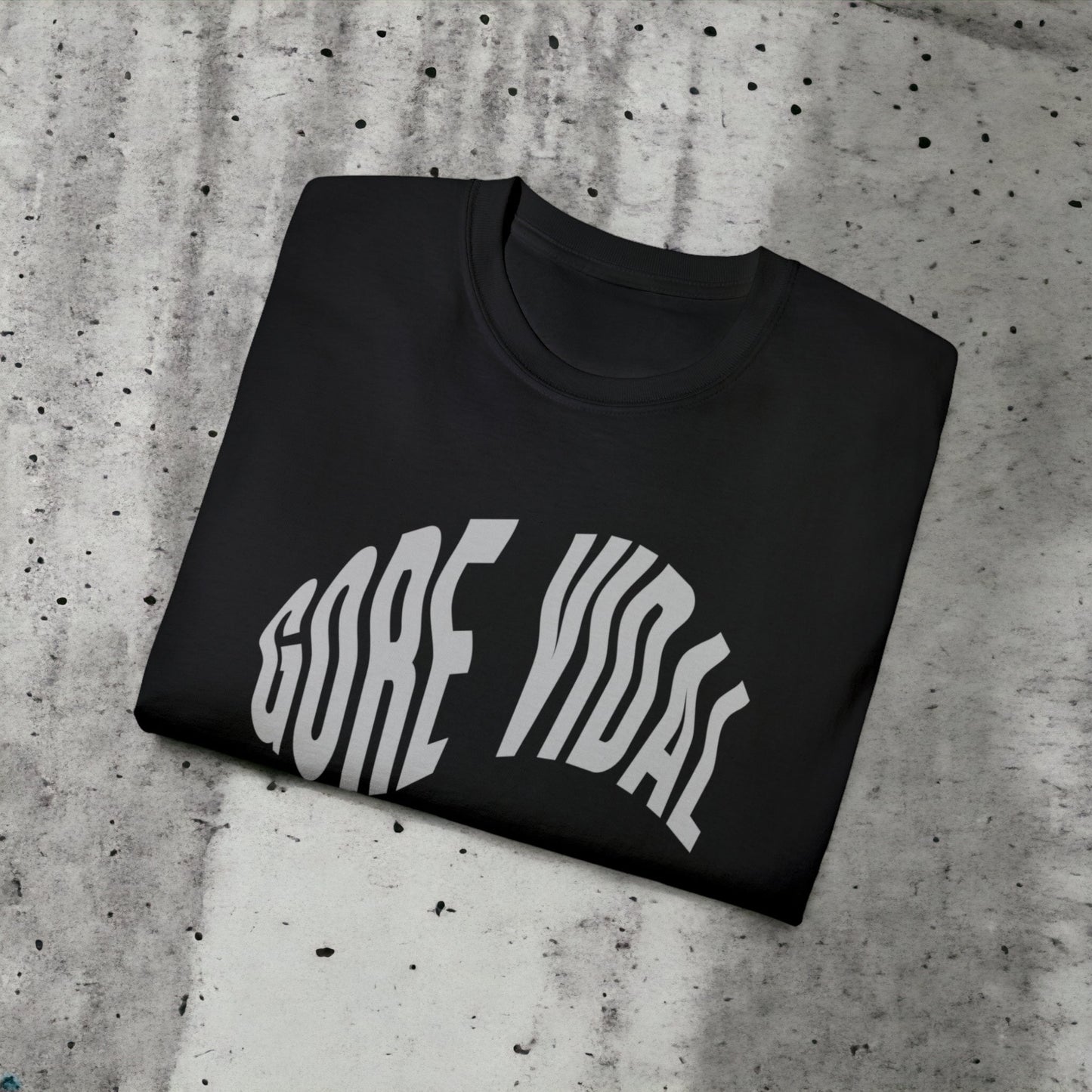 Gore Vidal - Unisex Ultra Cotton White, Black or Grey Tee