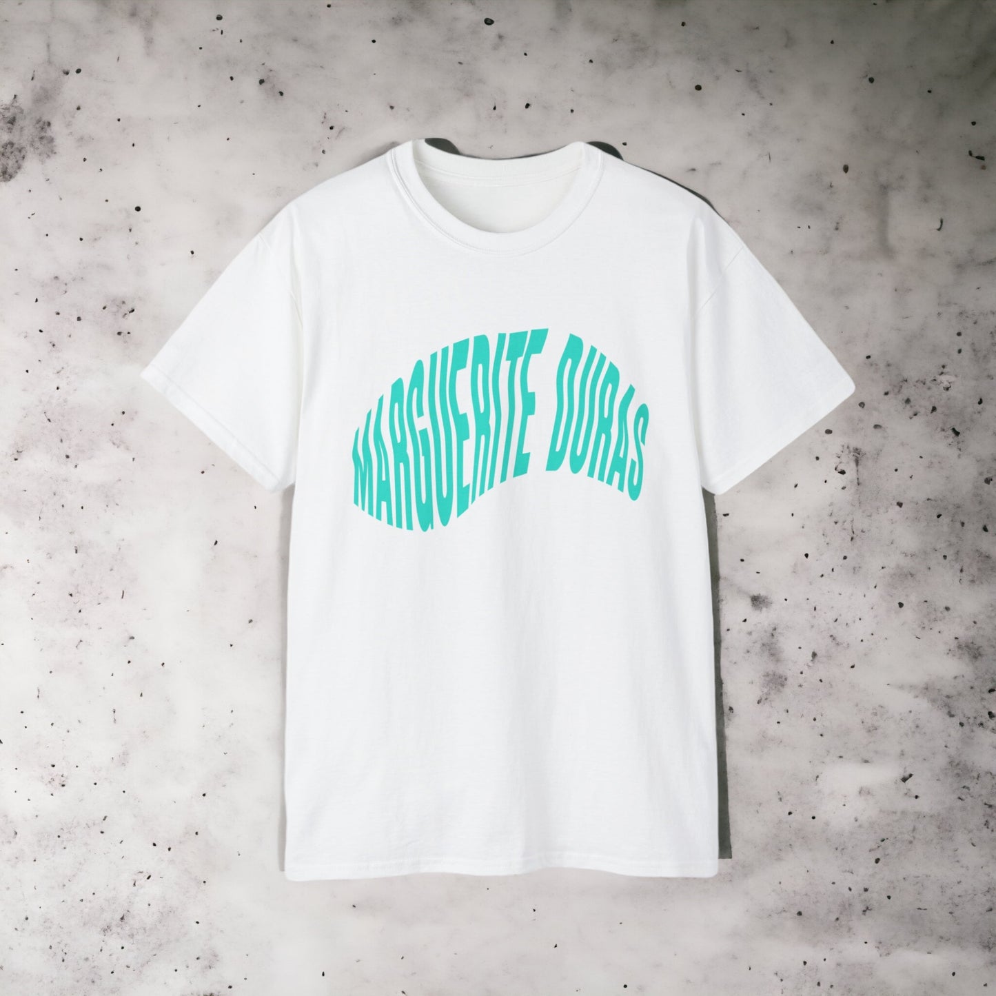 Marguerite Duras - Unisex Ultra Cotton White, Black, Blue or Pink Tee