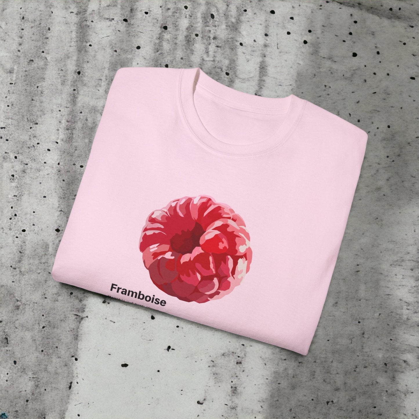 Framboise - Unisex Ultra Cotton White or Pink Tee