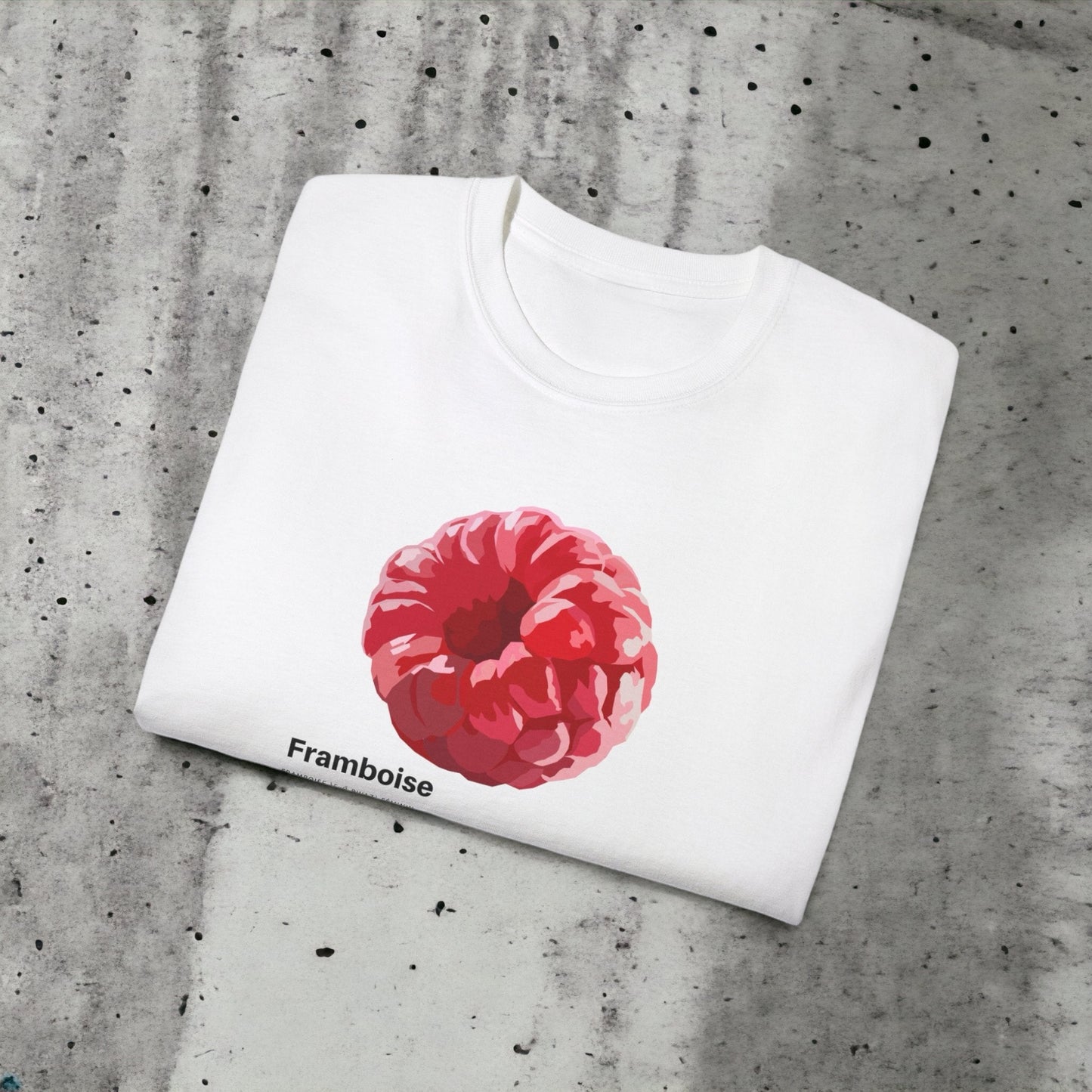 Framboise - Unisex Ultra Cotton White or Pink Tee