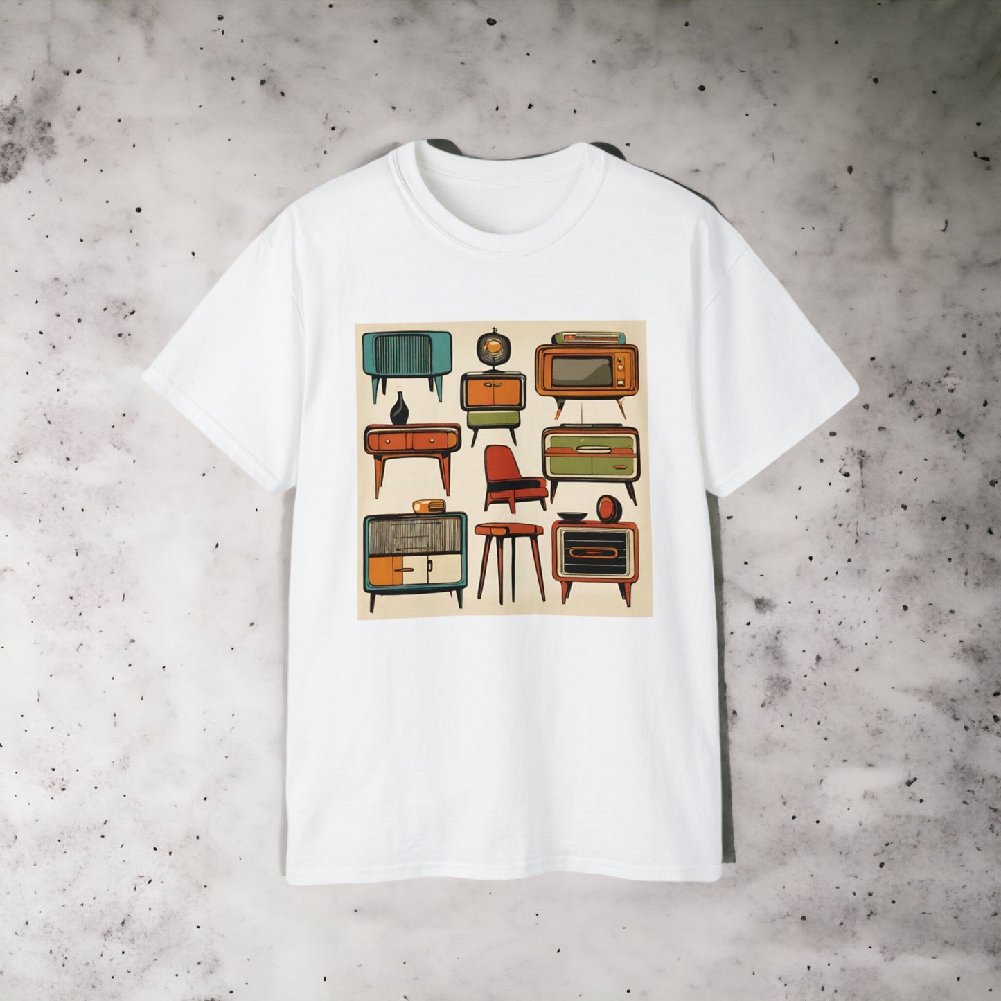 Furniture Tee II - Unisex Ultra Cotton Black or White Tee